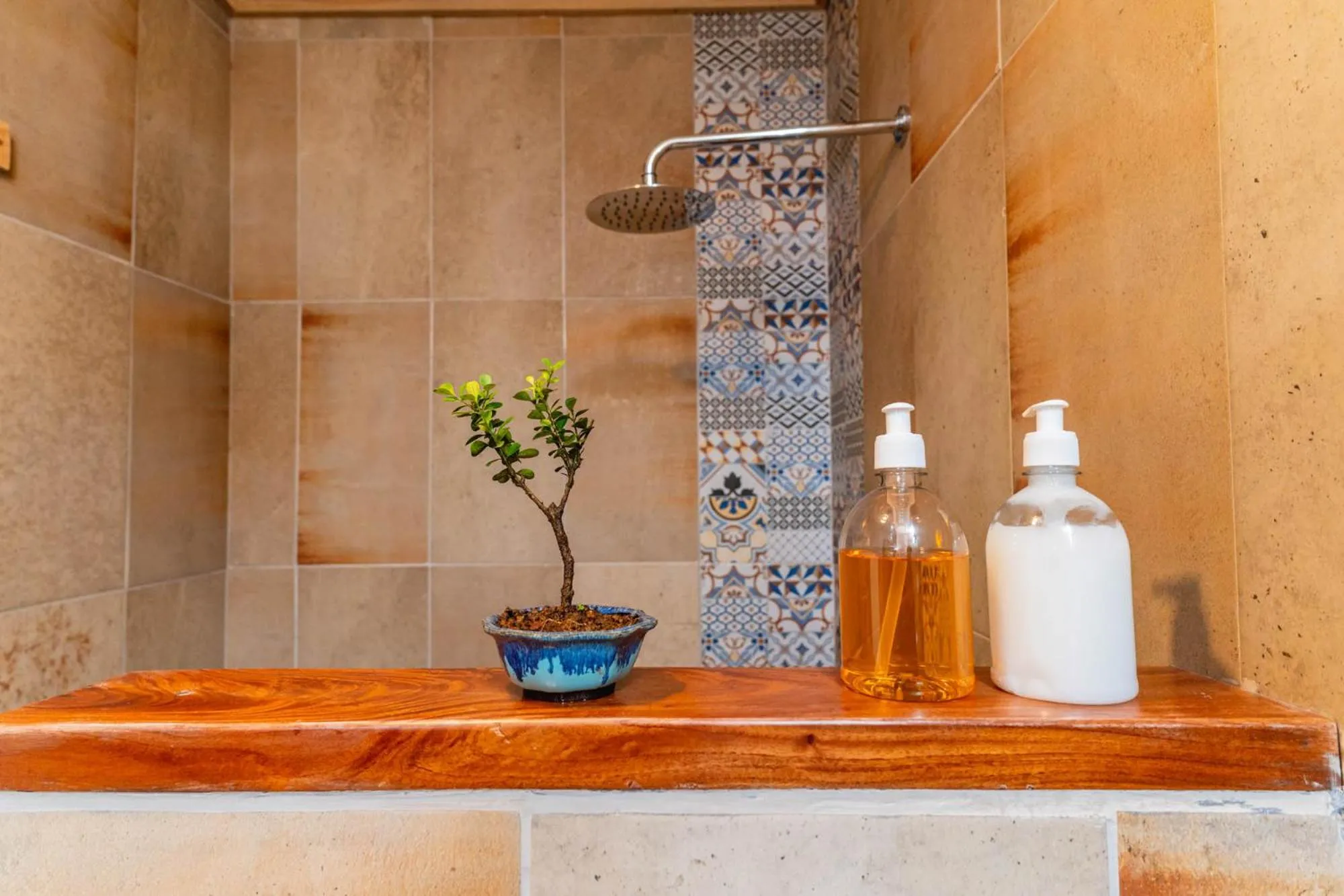 Shower in Hacienda La Norma Boho Boutique Hotel