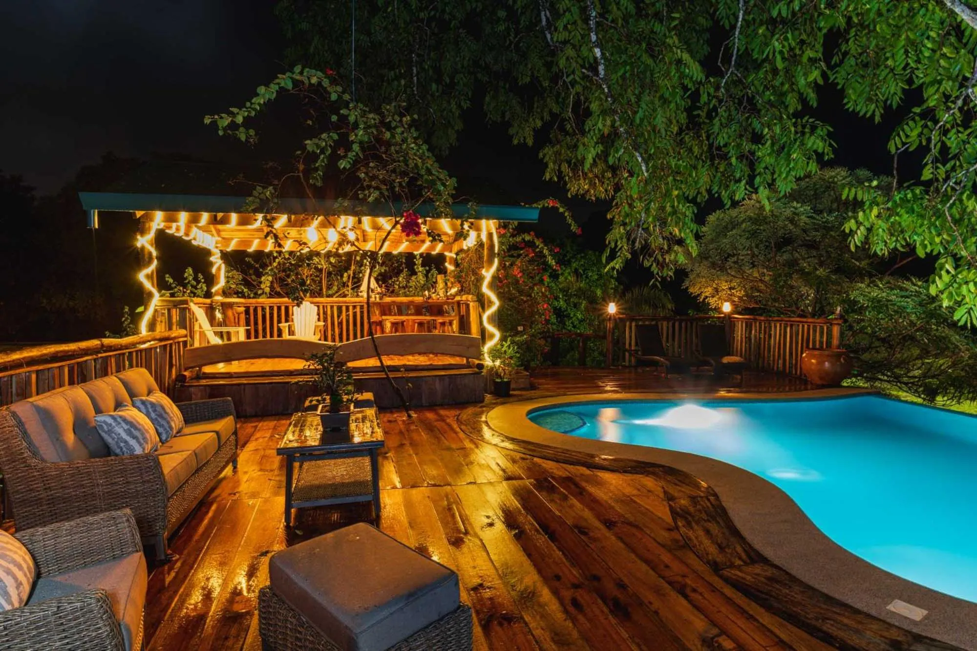Pool view in Hacienda La Norma Boho Boutique Hotel