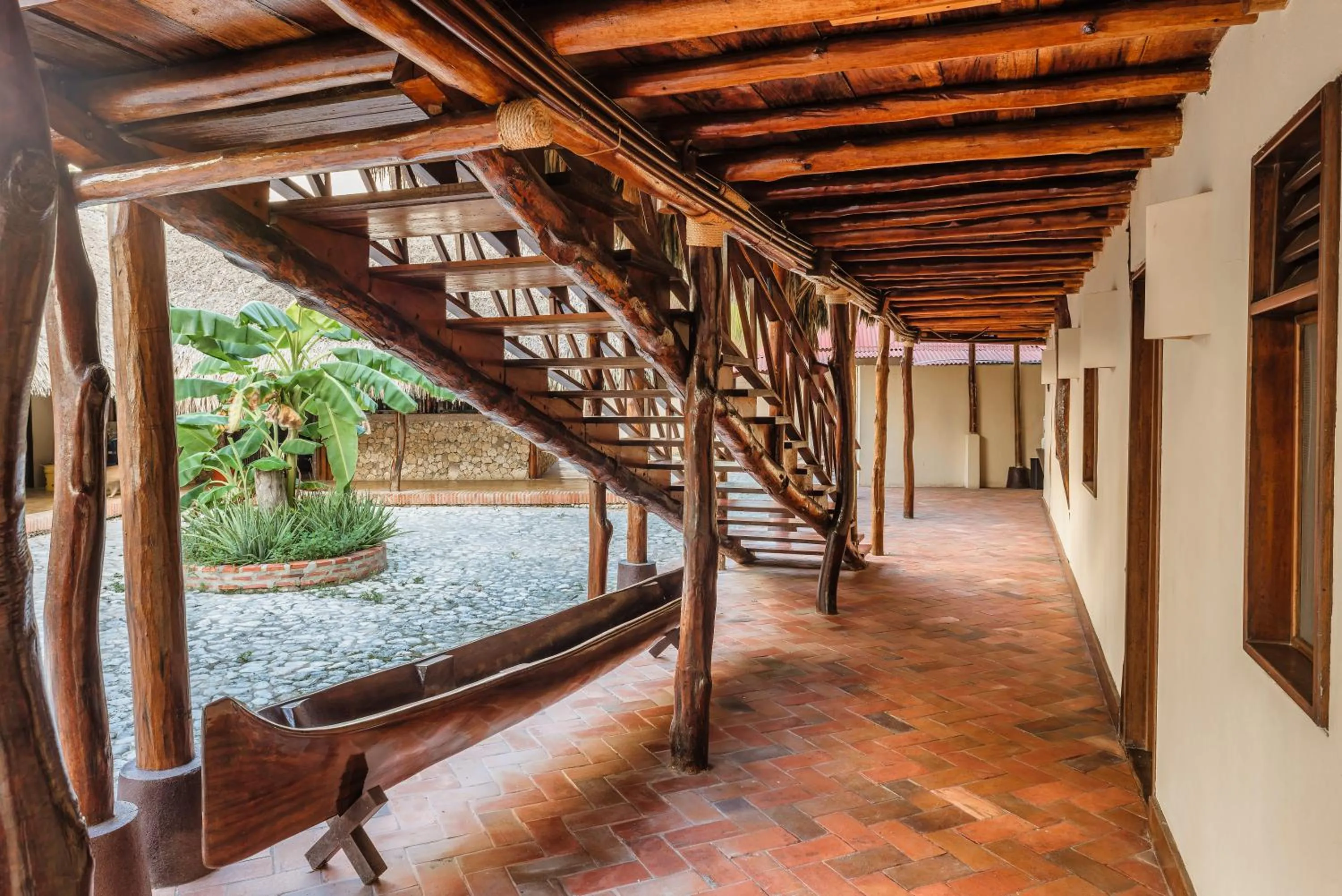 Patio in Castillete Hotel & Beach Club