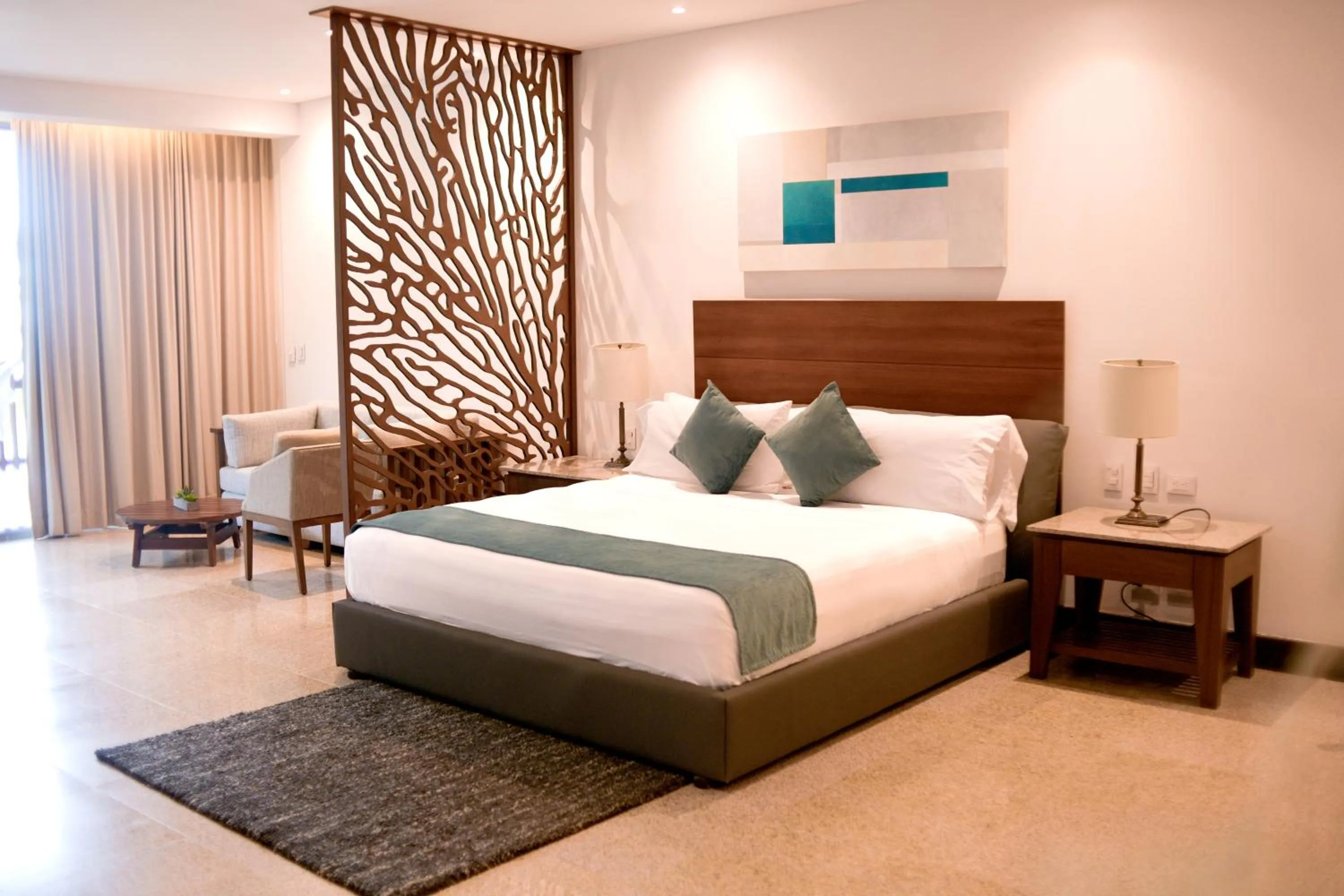 Bed in Castillete Hotel & Beach Club