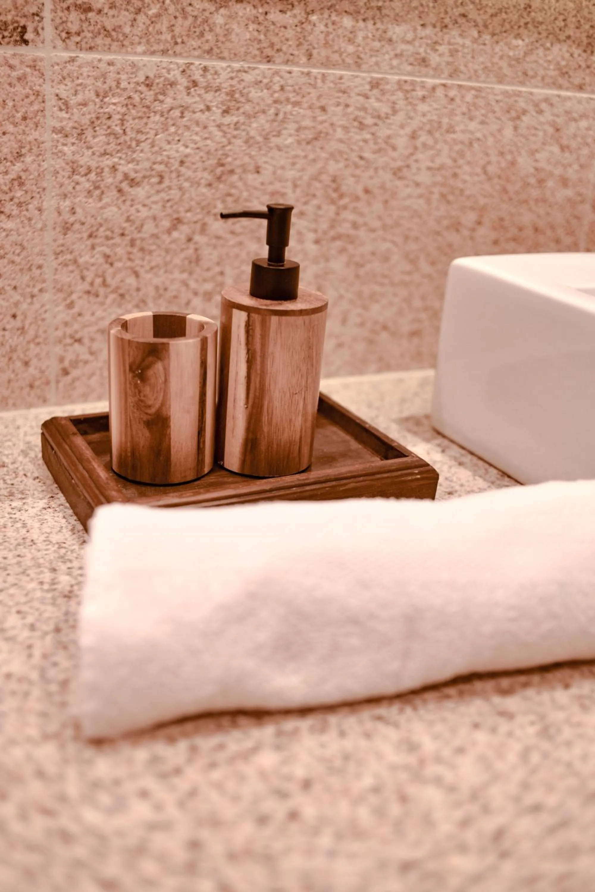 Shower in Castillete Hotel & Beach Club