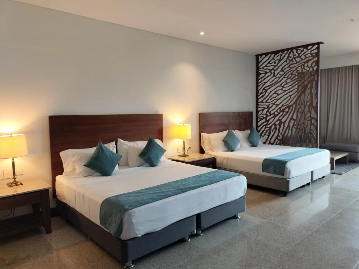 Bed in Castillete Hotel & Beach Club