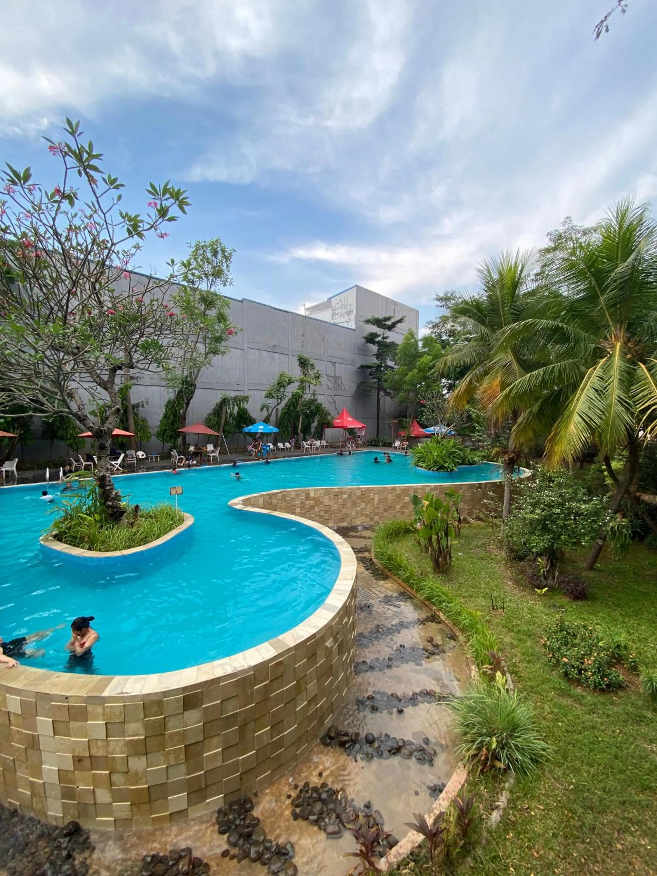 Aqua park in Ispi Hotel Cikarang Festival