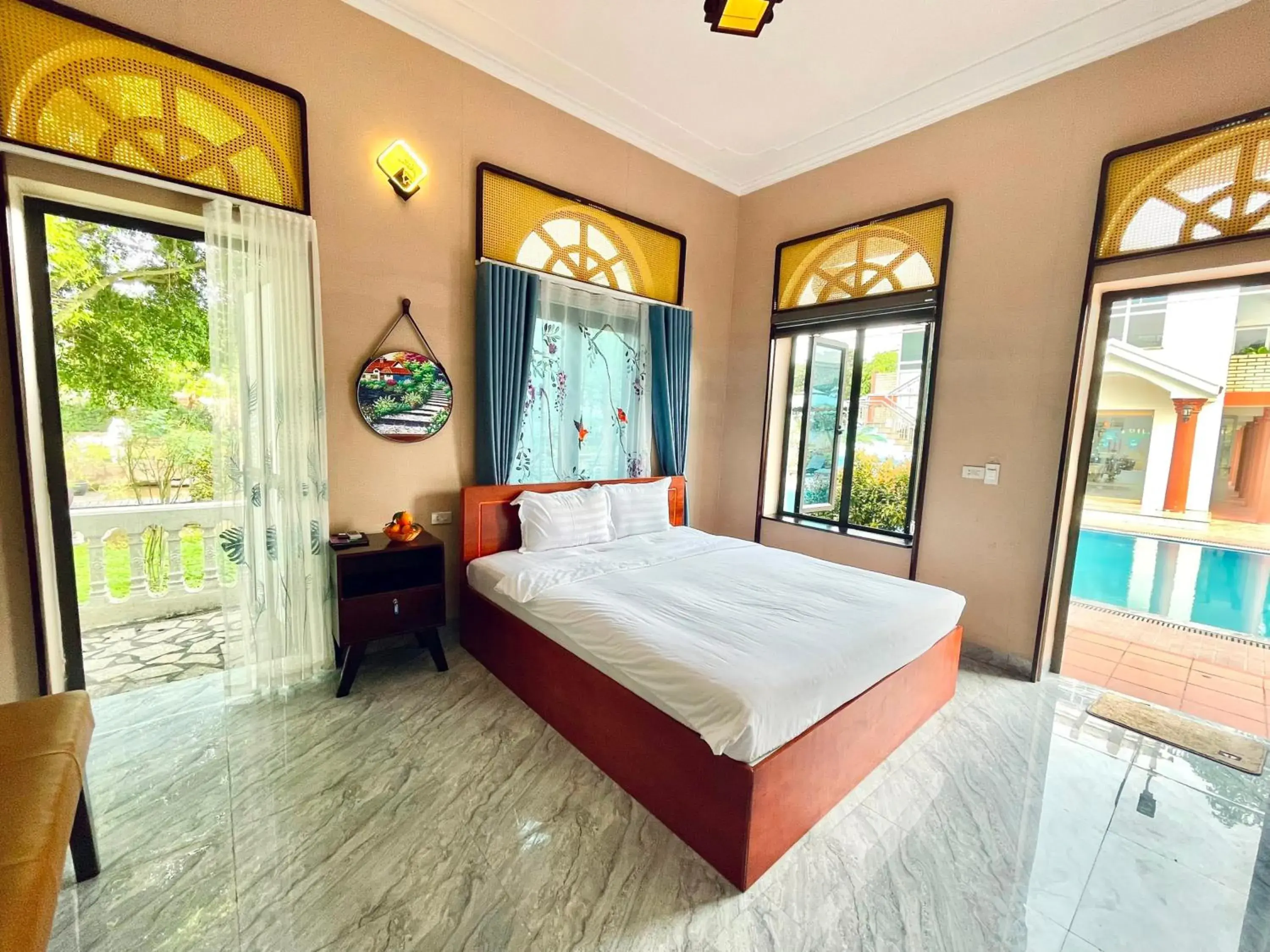 Bed in Hoa Lu Garden Resort Bed in Hoa Lu Garden Resort