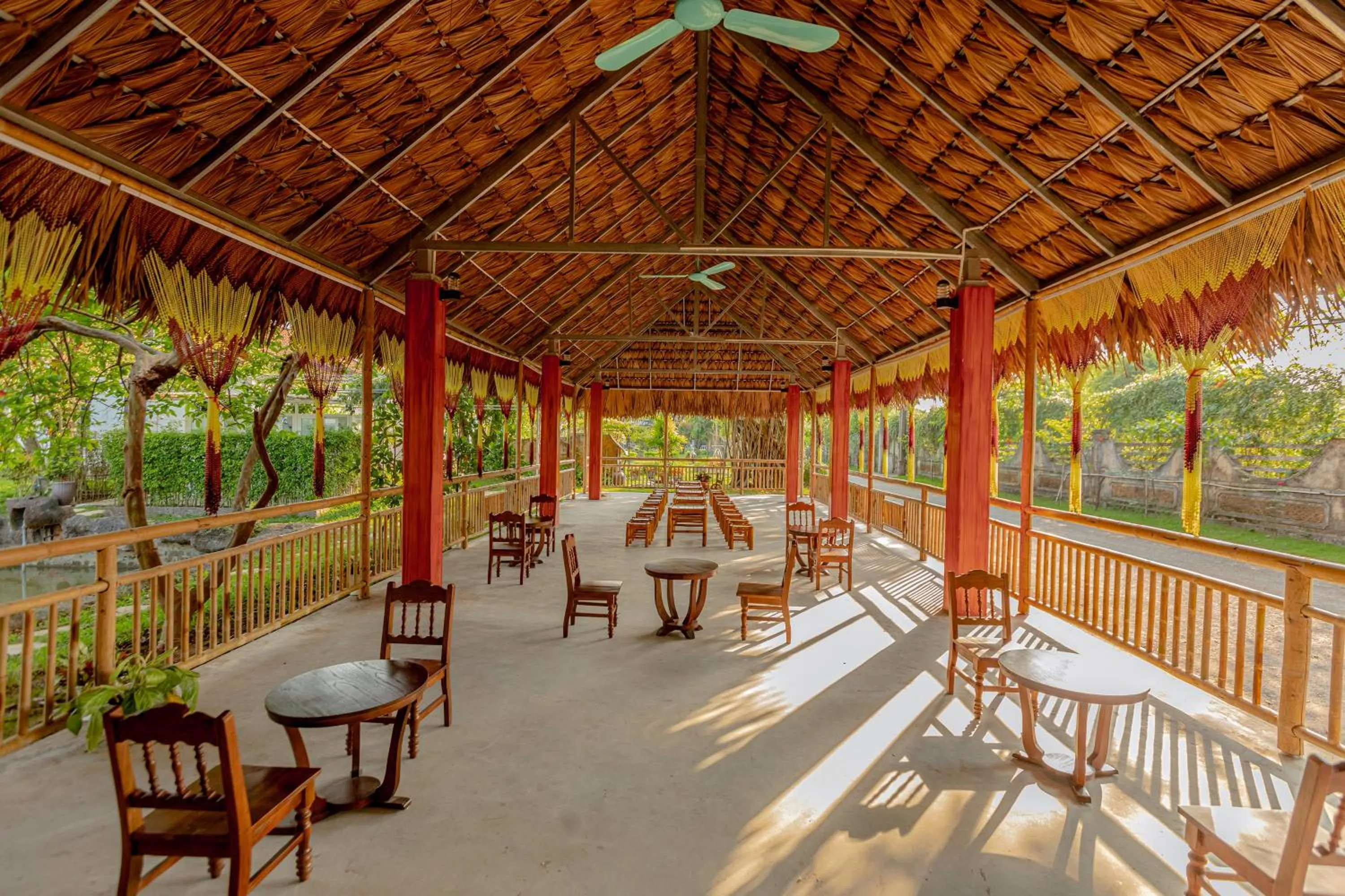 Dining area in Hoa Lu Garden Resort