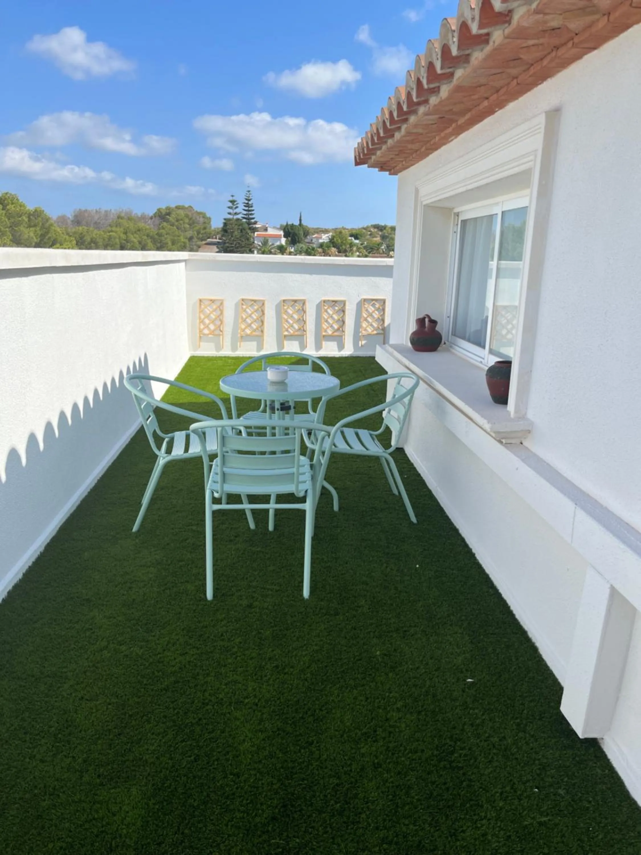 Balcony/Terrace in Aparthotel Bahia Pinosol