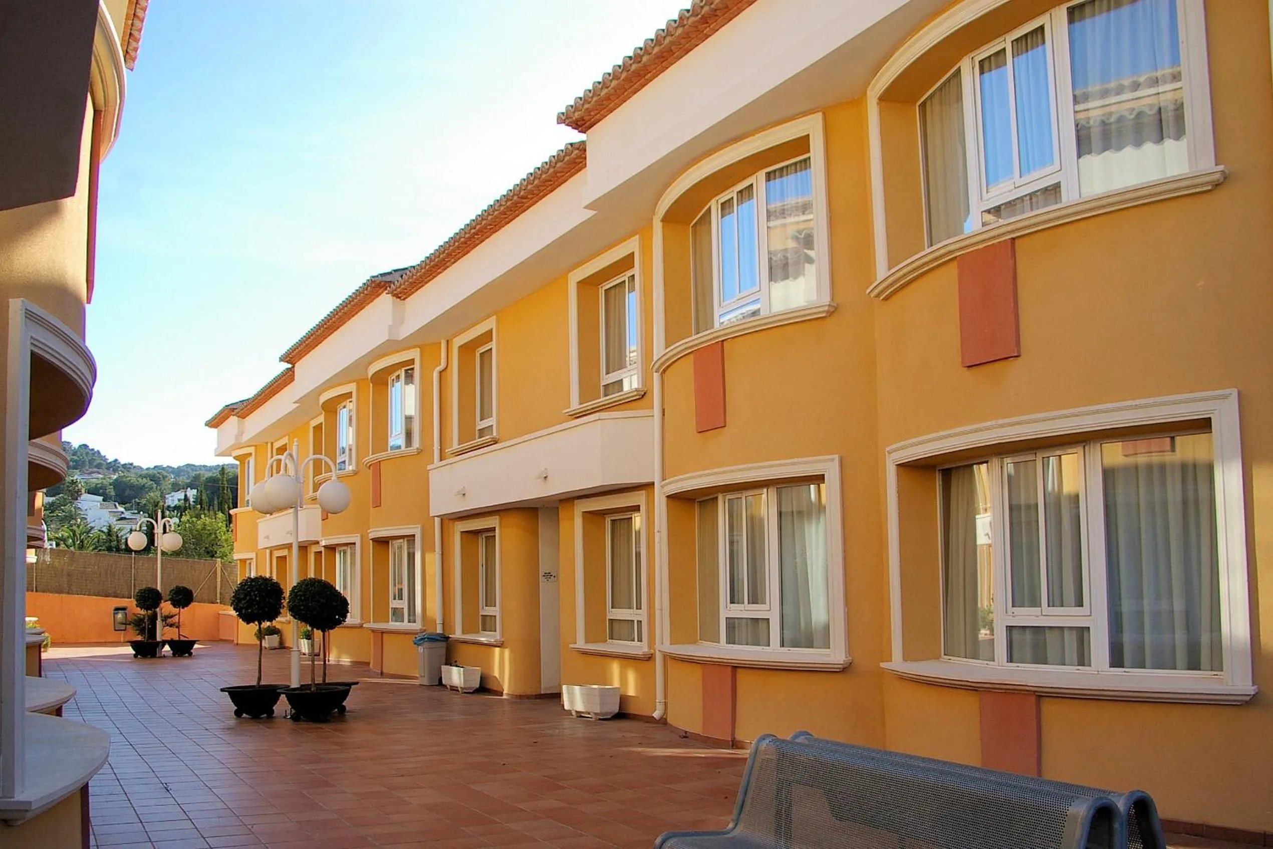 Facade/entrance in Aparthotel Bahia Pinosol