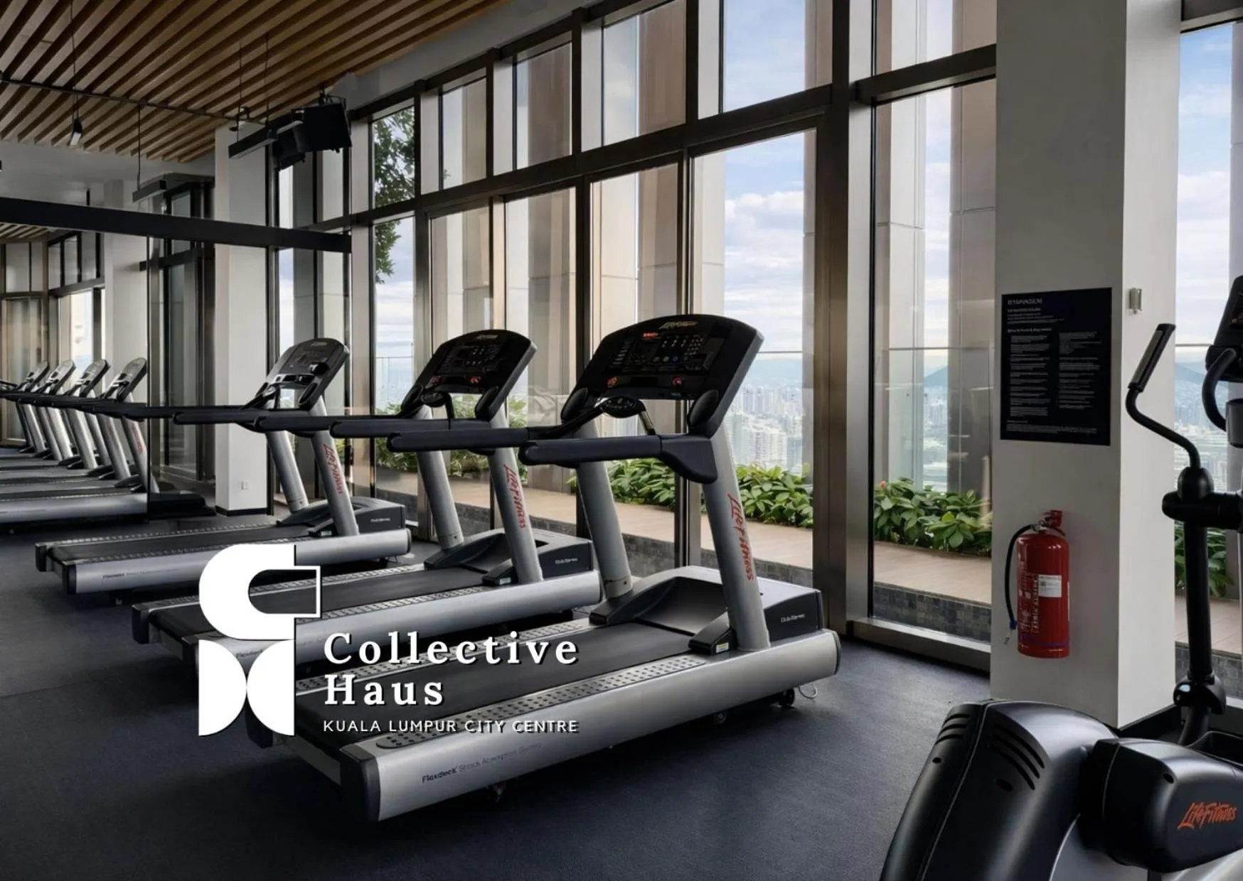 Fitness centre/facilities in Tropicana Residence Kuala Lumpur by Collective Haus