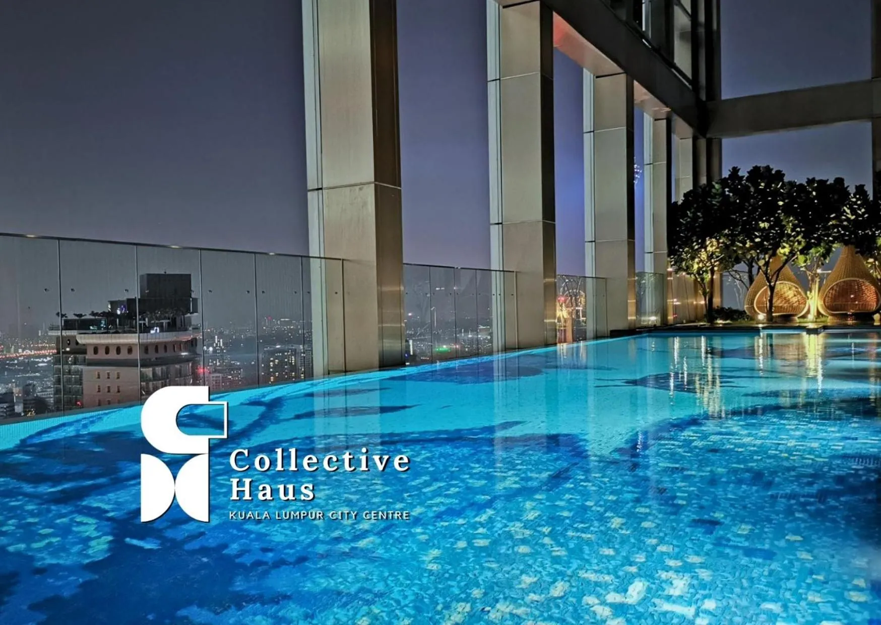 Night in Tropicana Residence Kuala Lumpur by Collective Haus