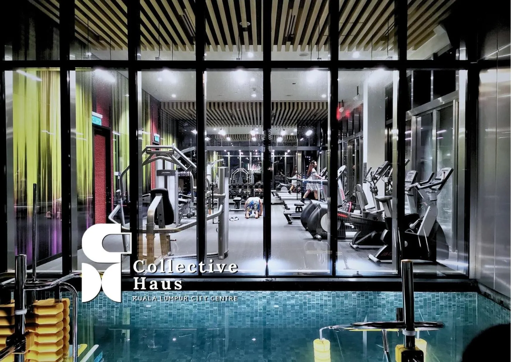 Fitness centre/facilities in Tropicana Residence Kuala Lumpur by Collective Haus