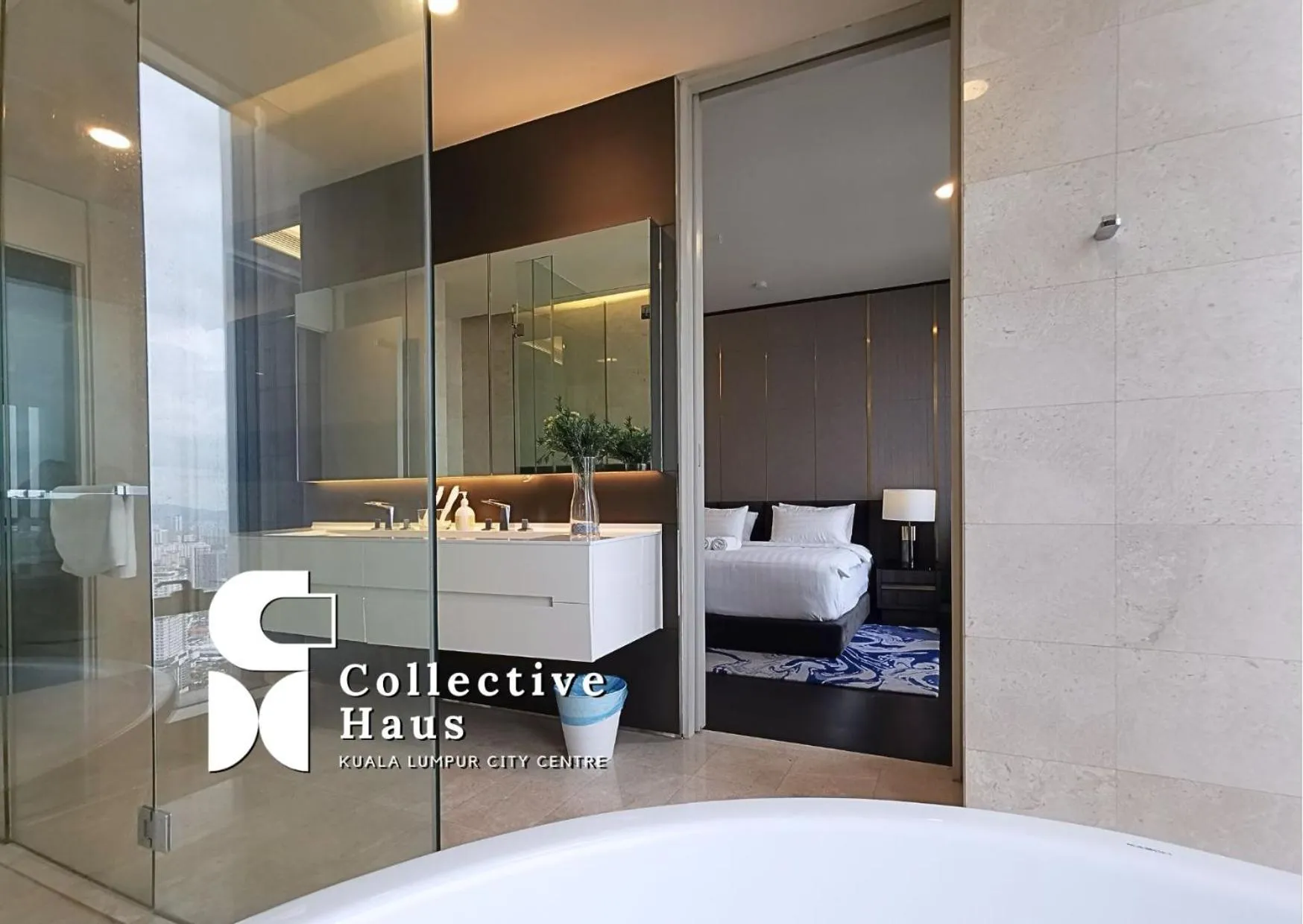 Shower in Tropicana Residence Kuala Lumpur by Collective Haus