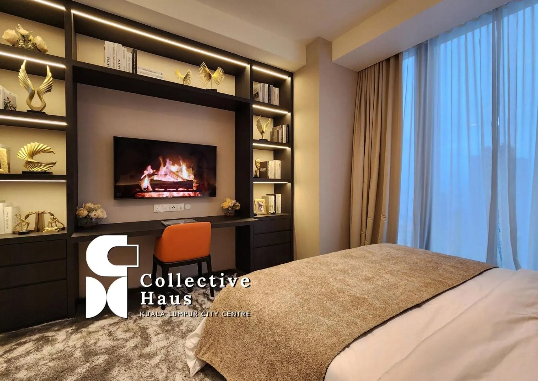 Bed in Tropicana Residence Kuala Lumpur by Collective Haus