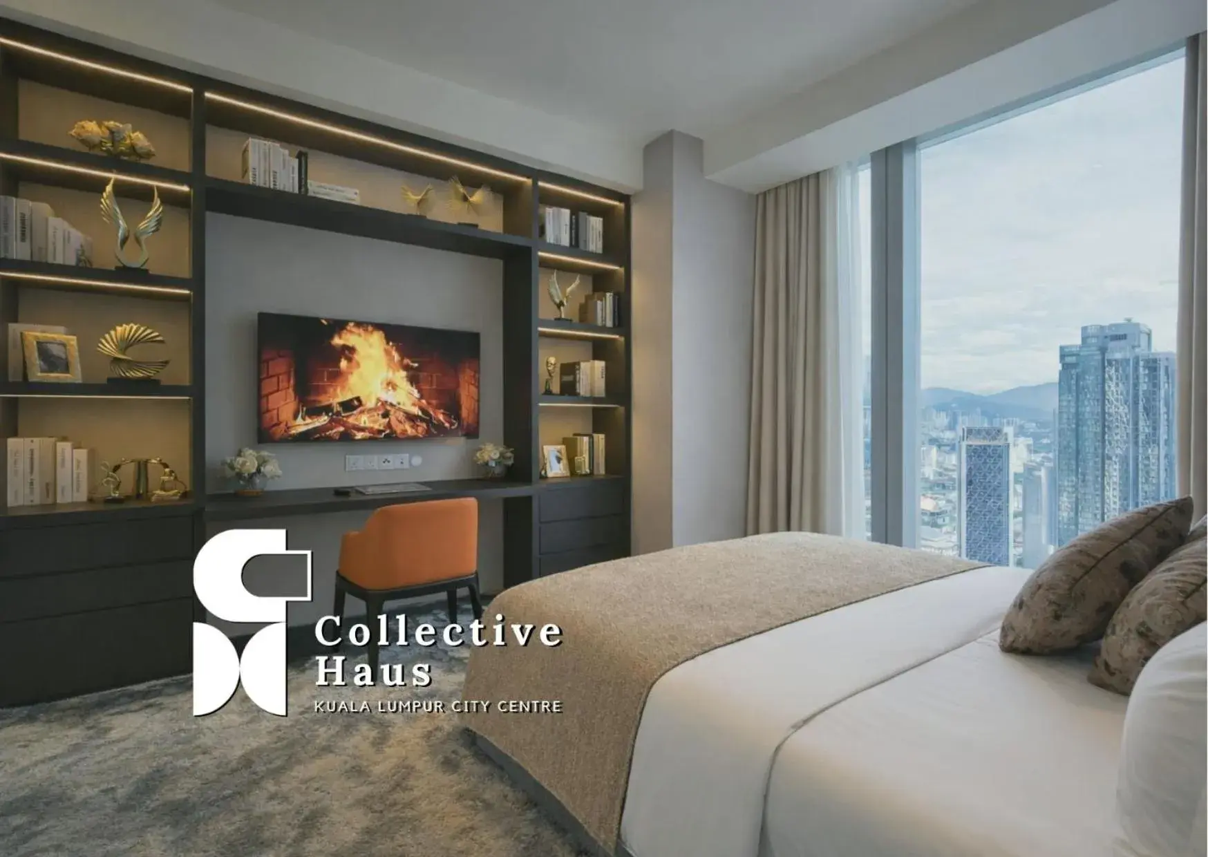 【Petronas TwinTower View】Grand 3-Bedroom Suite【High-Floor in Tropicana Residence Kuala Lumpur by Collective Haus 【Petronas TwinTower View】Grand 3-Bedroom Suite【High-Floor in Tropicana Residence Kuala Lumpur by Collective Haus