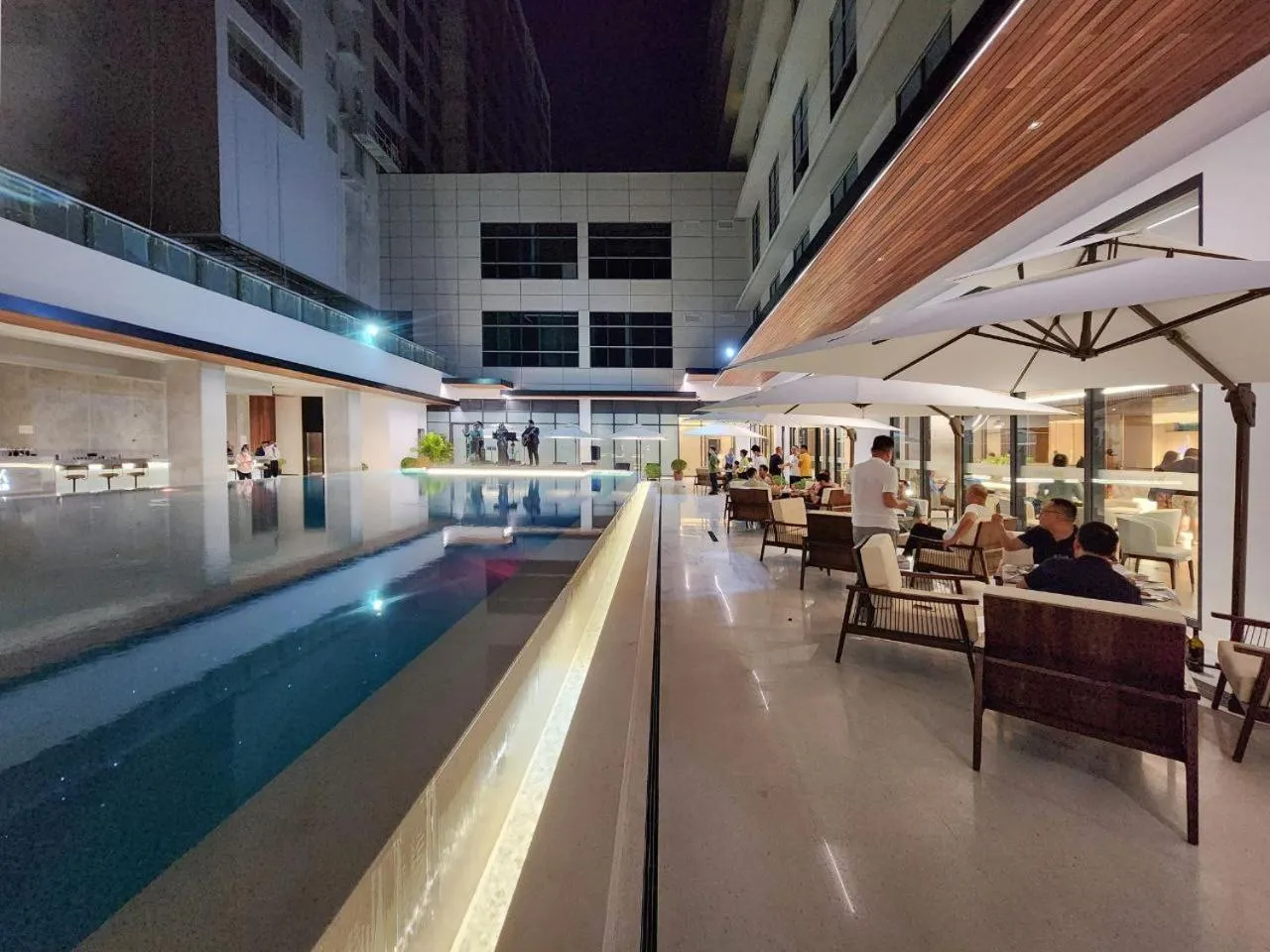 Swimming pool in VM Hotel