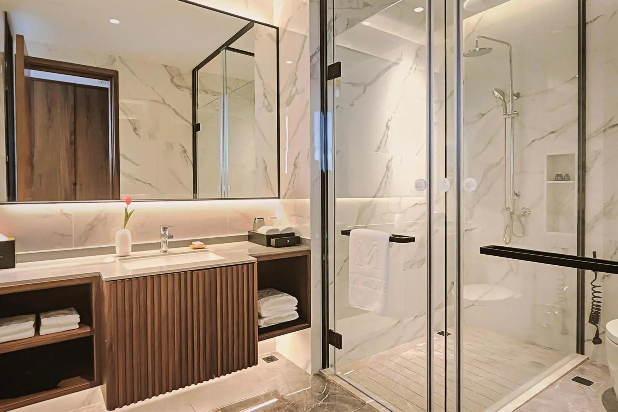 Bathroom in VM Hotel