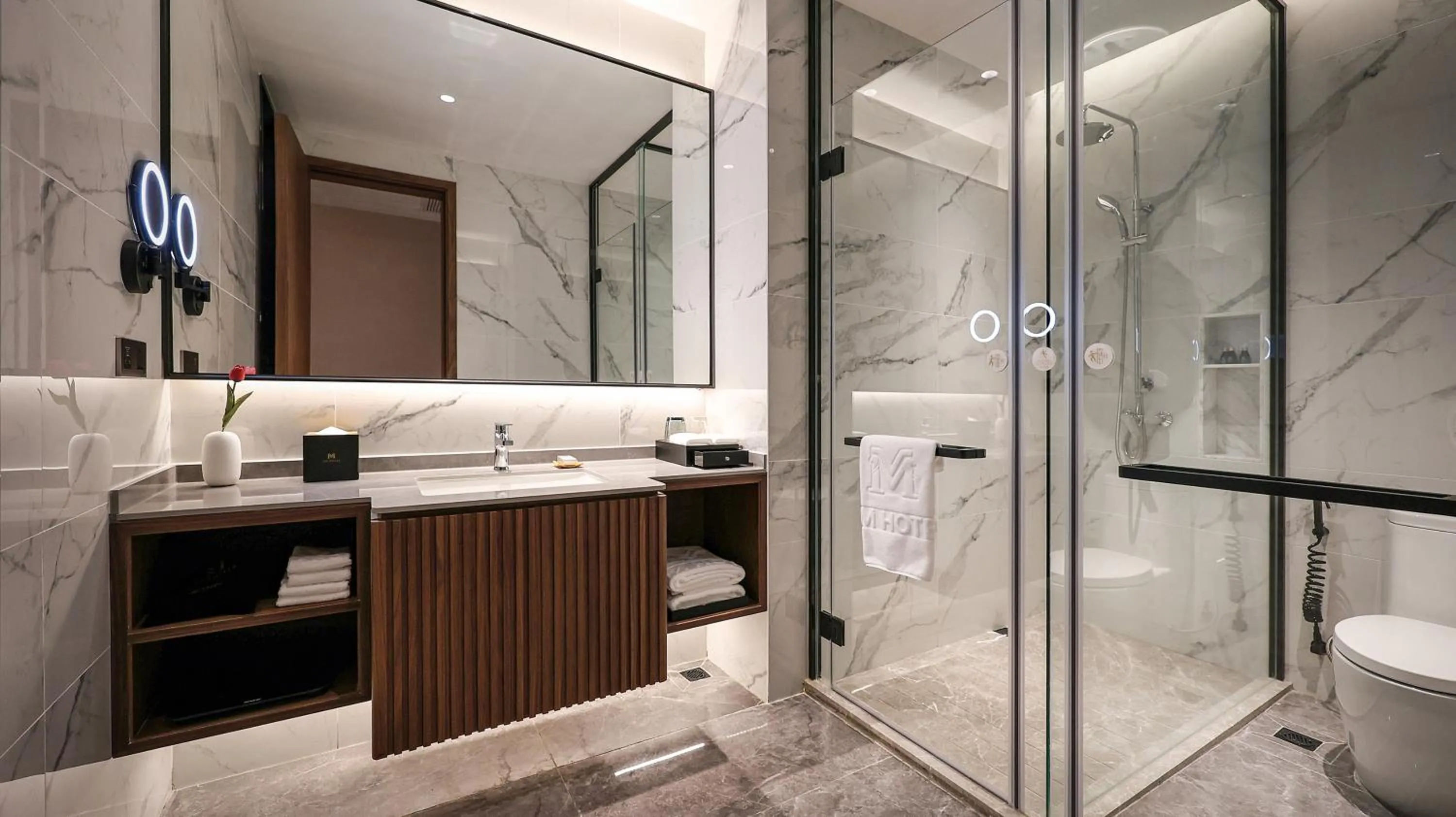 Bathroom in VM Hotel