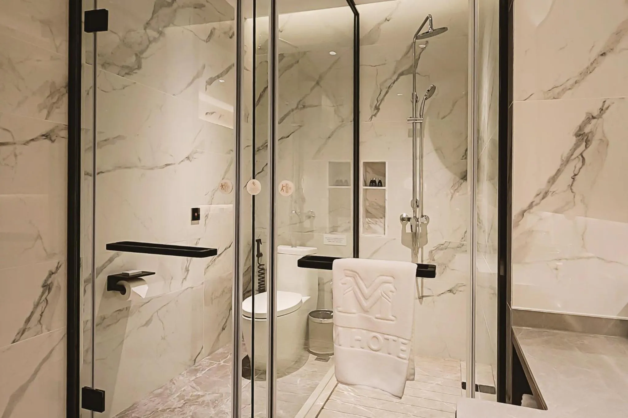 Bathroom in VM Hotel