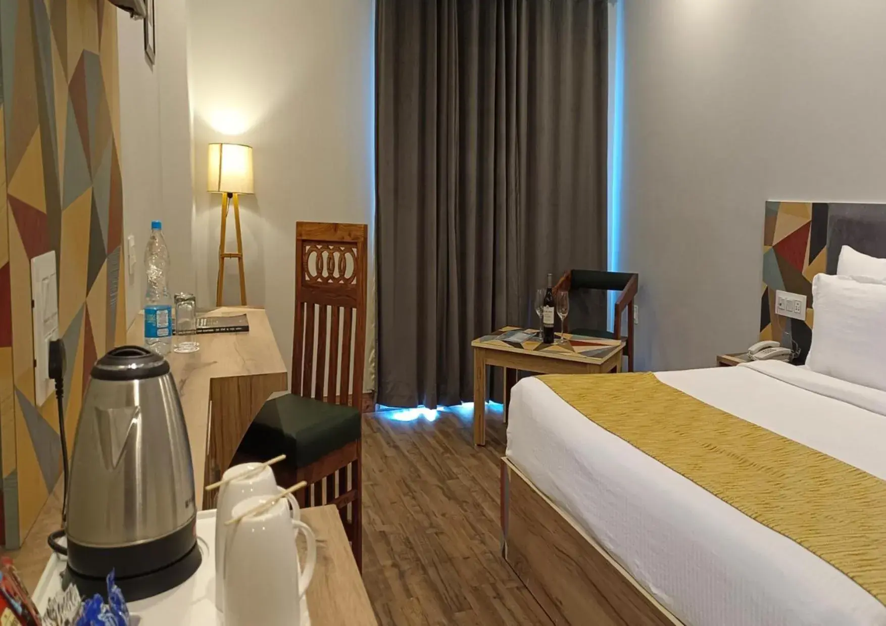 Deluxe Double Room - single occupancy in Hotel Square One by D'Polo Dharamshala Deluxe Double Room - single occupancy in Hotel Square One by D'Polo Dharamshala