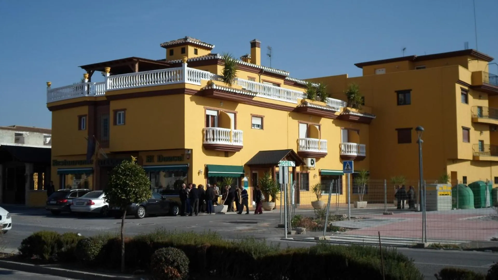 Property building in Hotel El Doncel