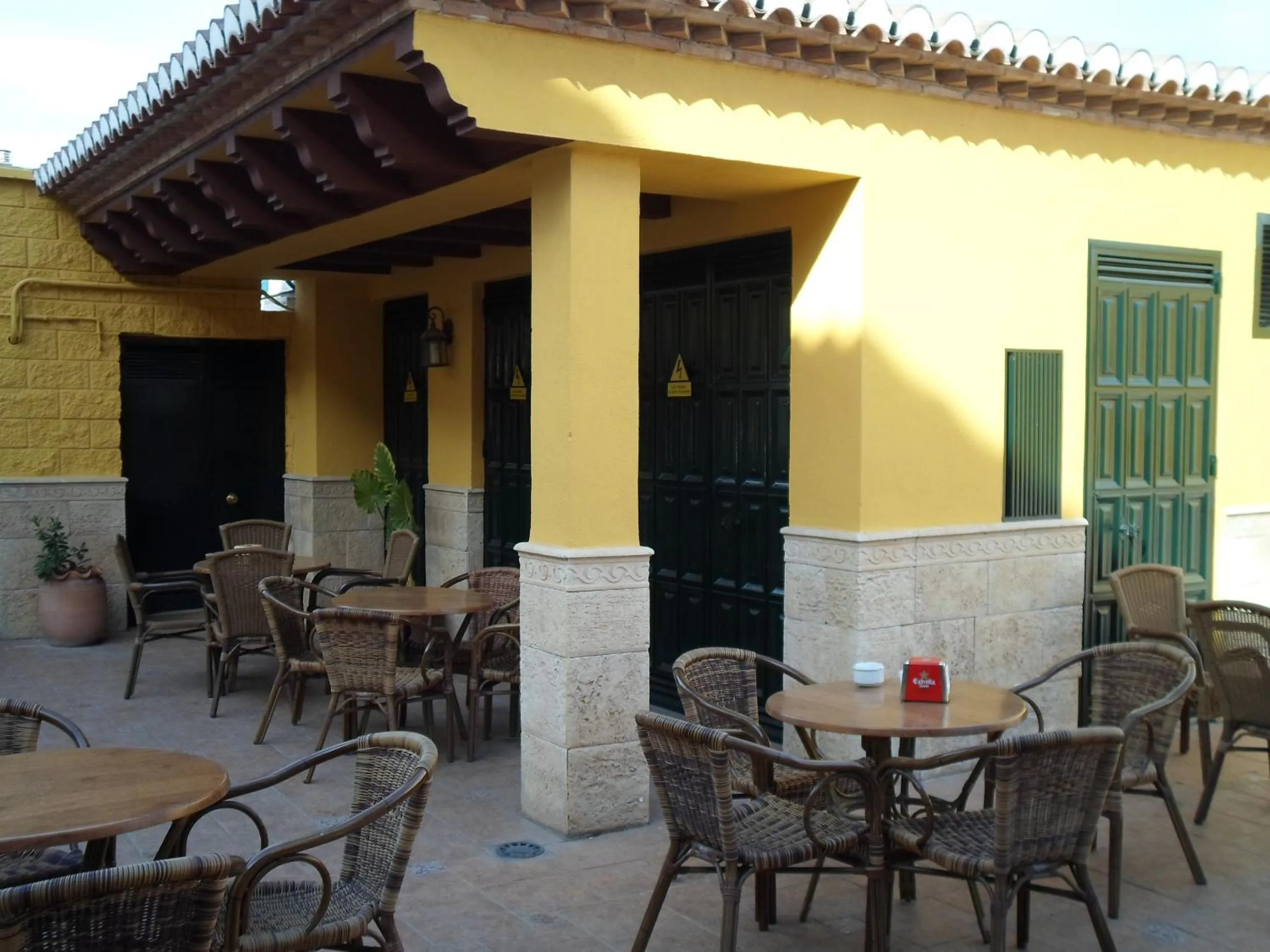 Patio in Hotel El Doncel