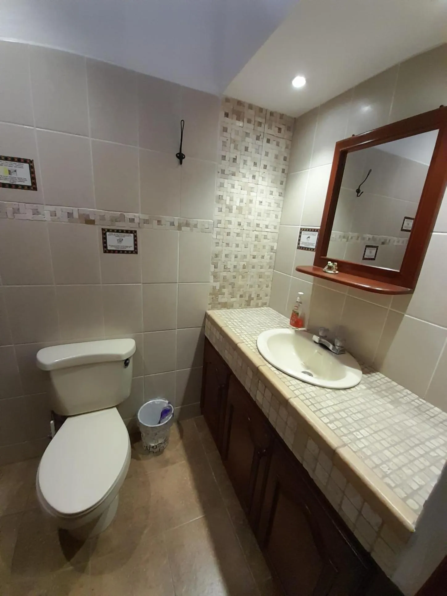 Toilet in Hotel y Jardines Casa Búho