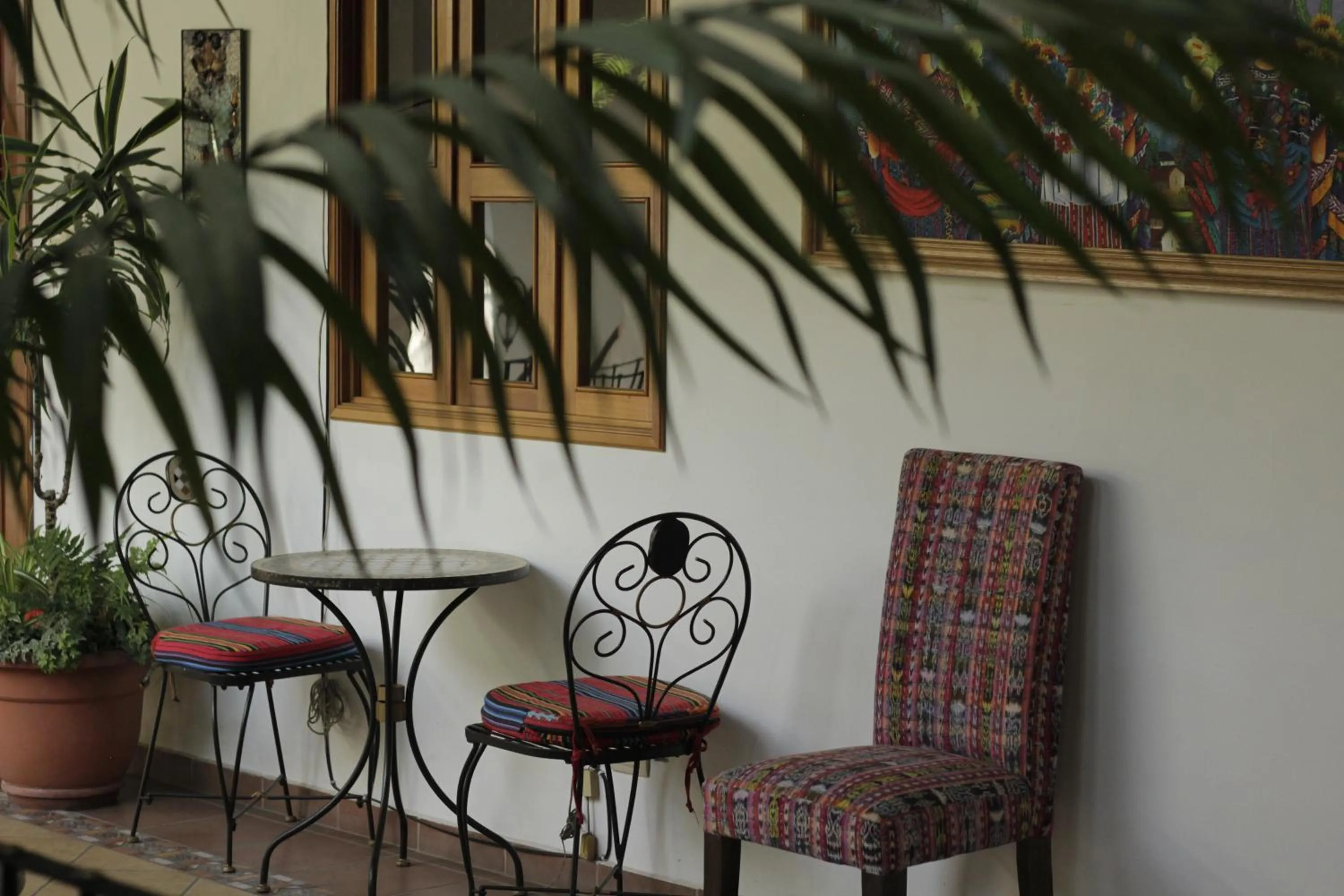 Seating area in Hotel y Jardines Casa Búho