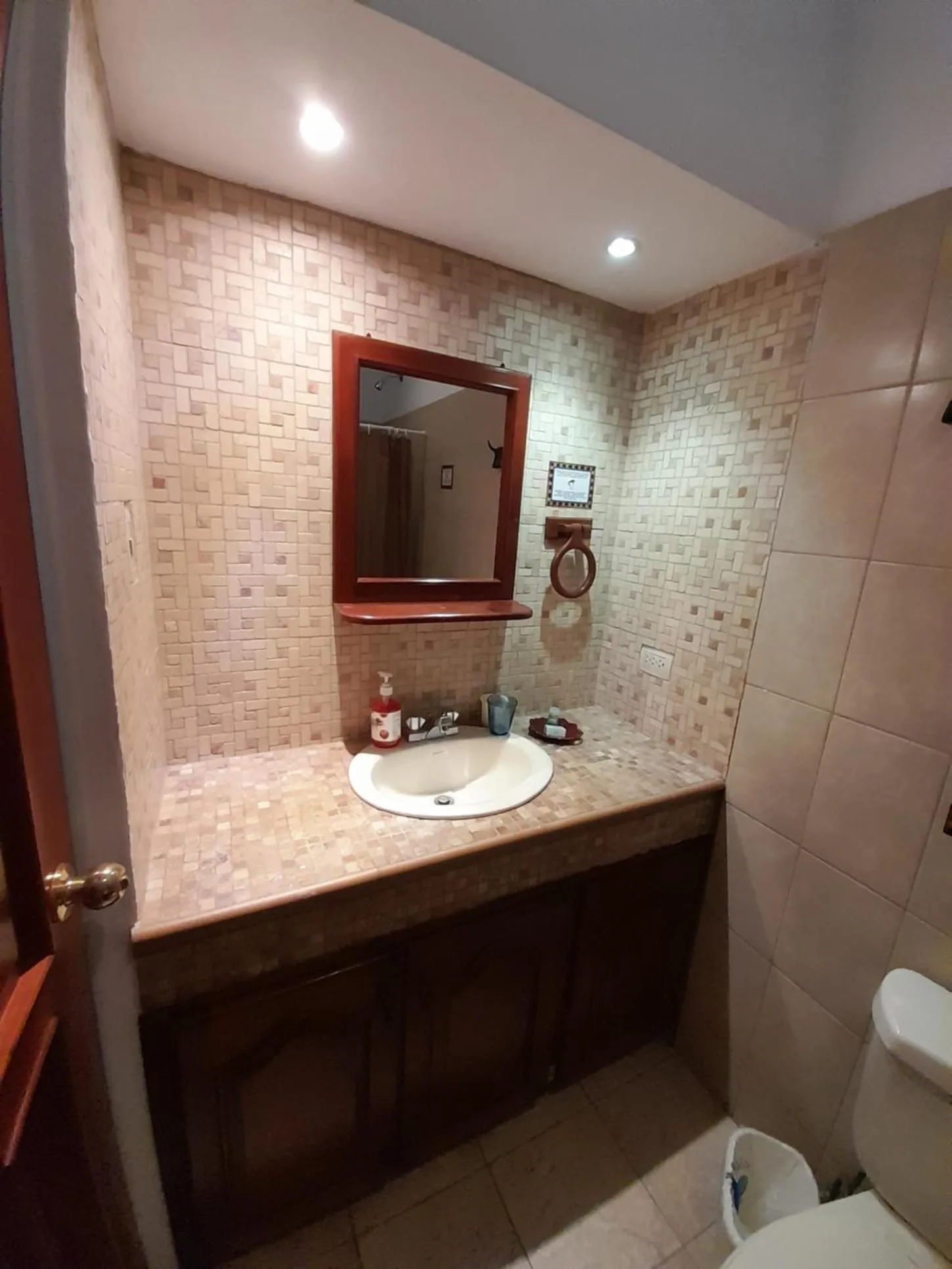 Shower in Hotel y Jardines Casa Búho