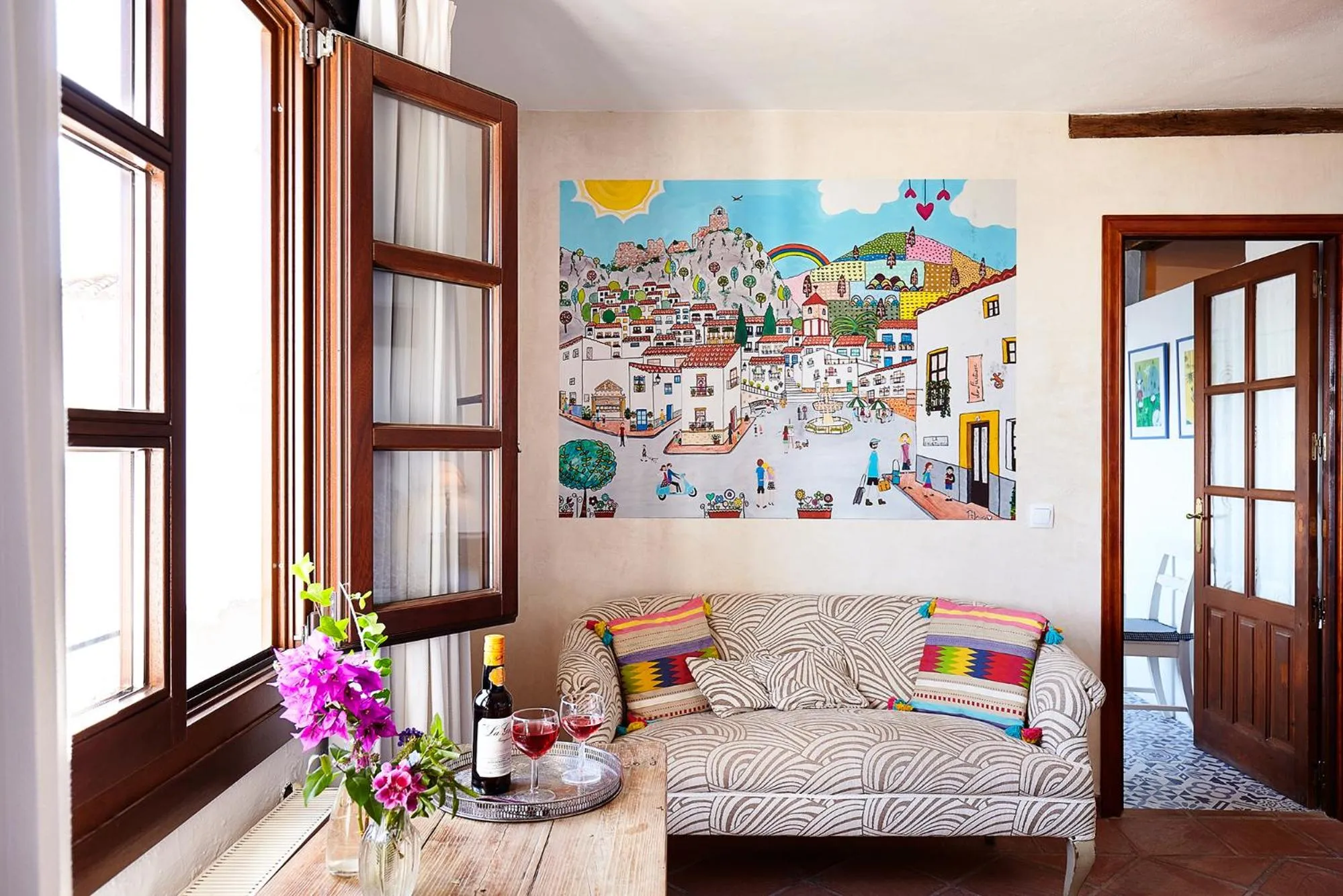 Seating area in La Fructuosa