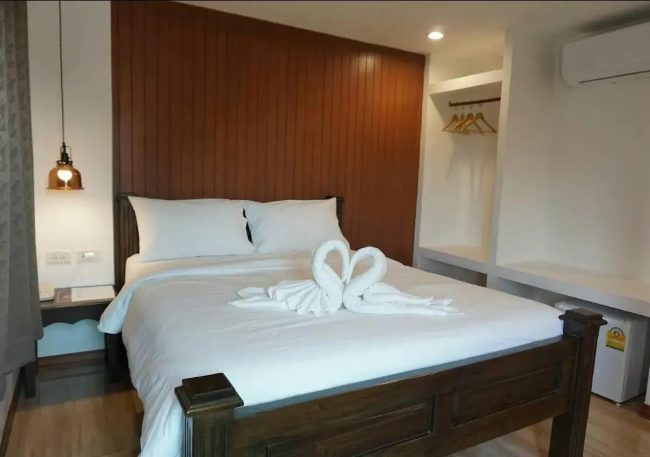 Bed in Lanna Haven Hotel Bed in Lanna Haven Hotel