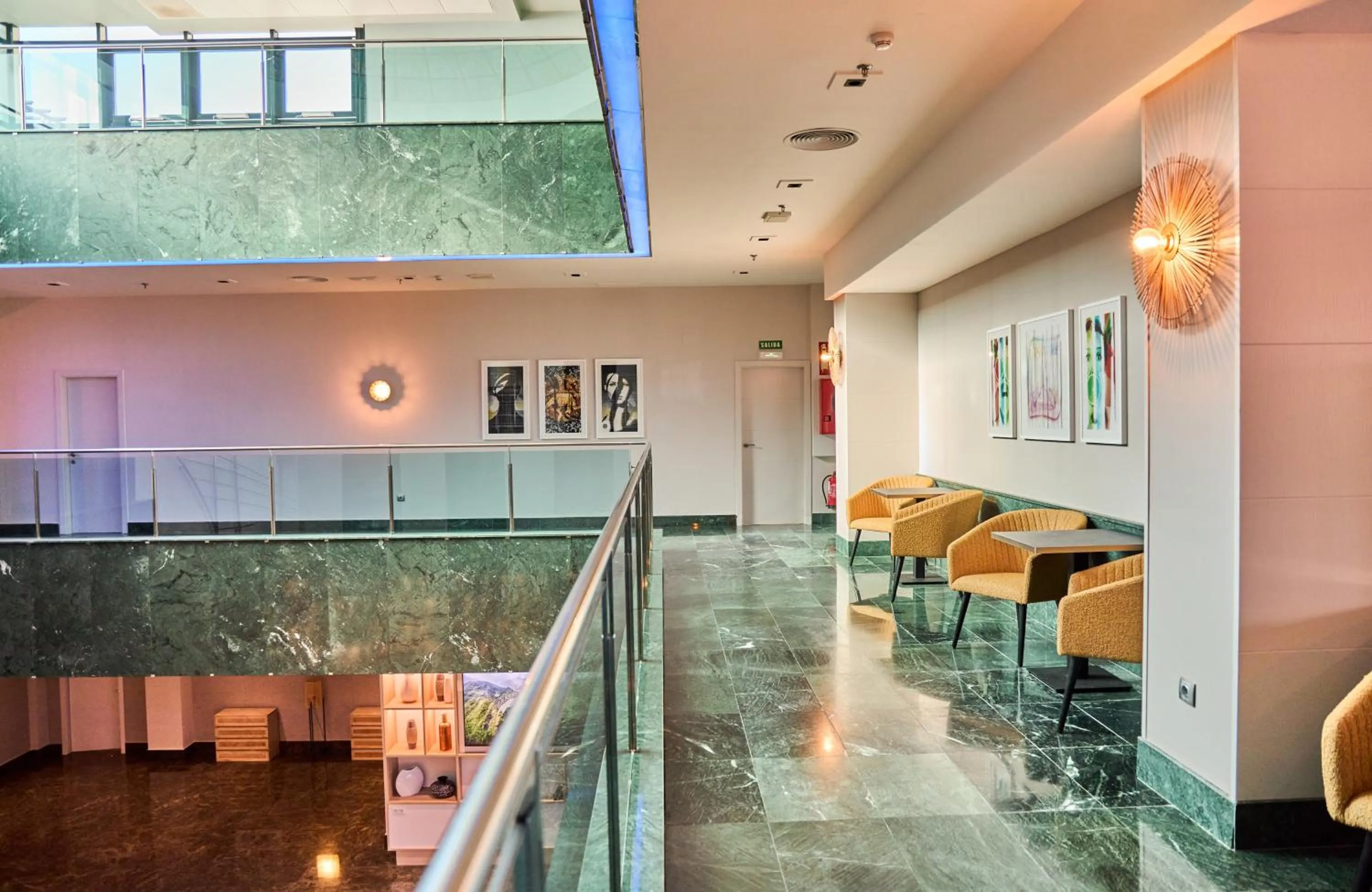Seating area in Leonardo Hotel Fuengirola Costa del Sol