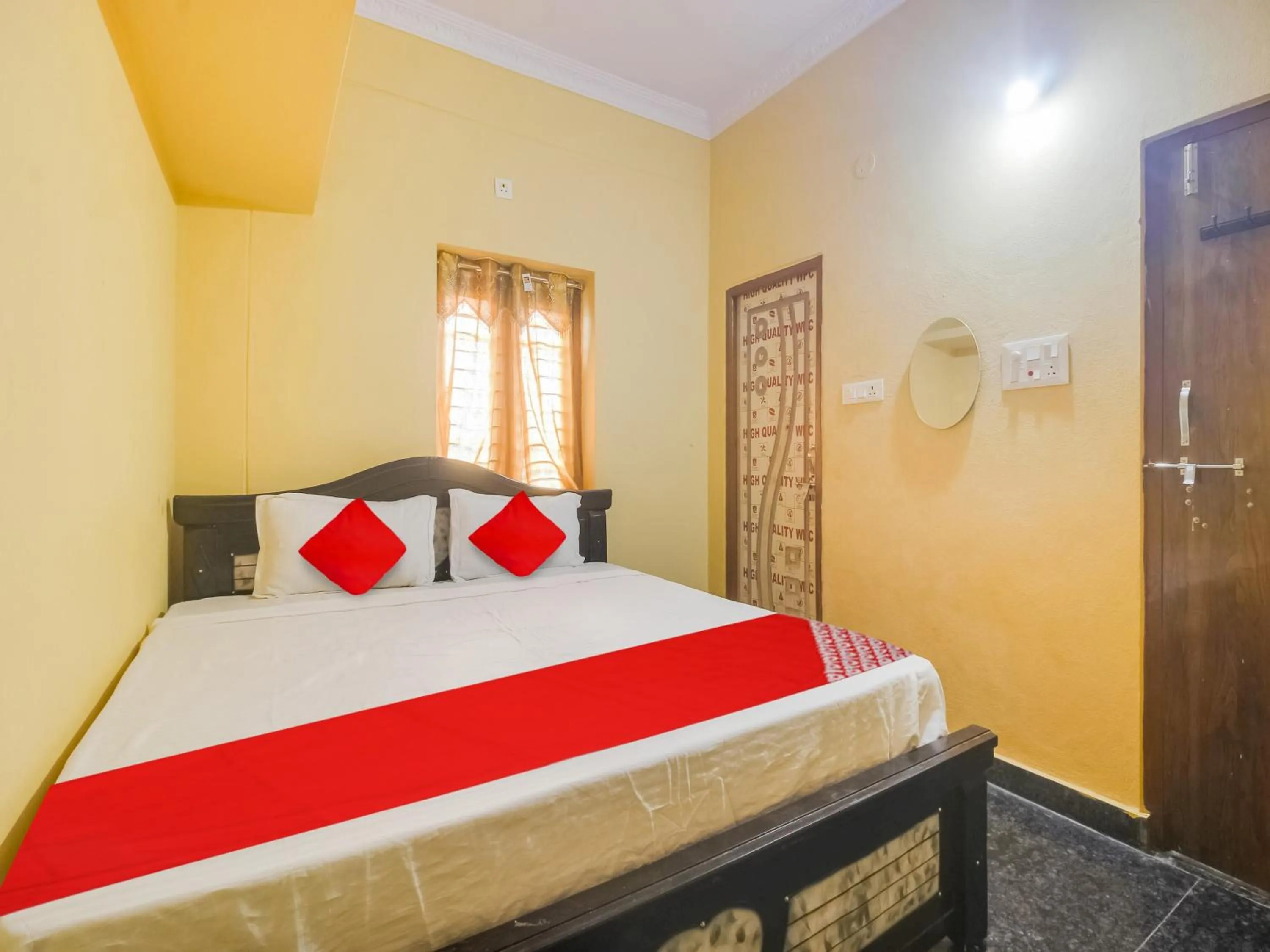 Bedroom, Bed in Hotel O by OYO AM Luxury AC ROOM'S
