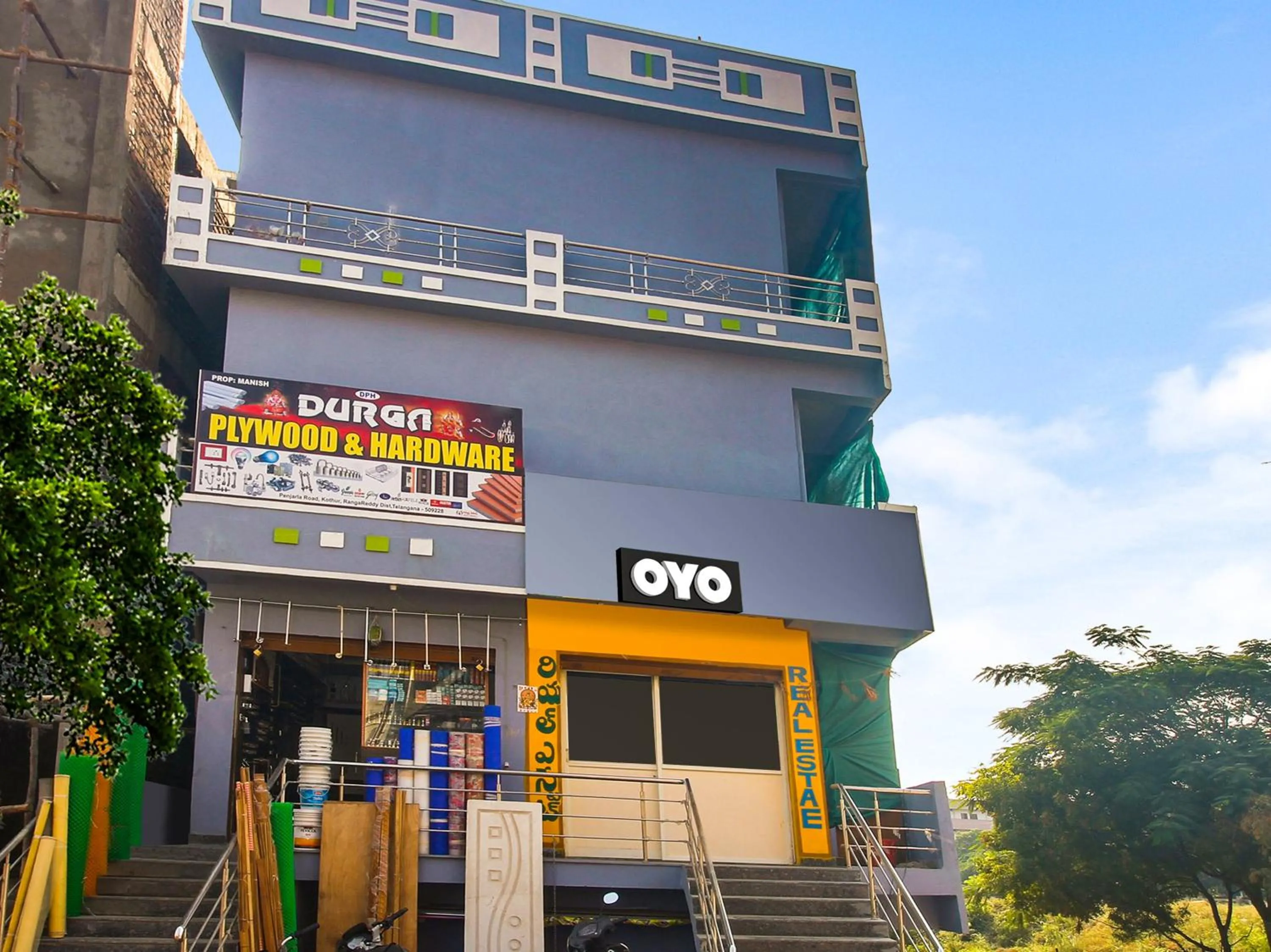 Facade/entrance in Hotel O by OYO AM Luxury AC ROOM'S