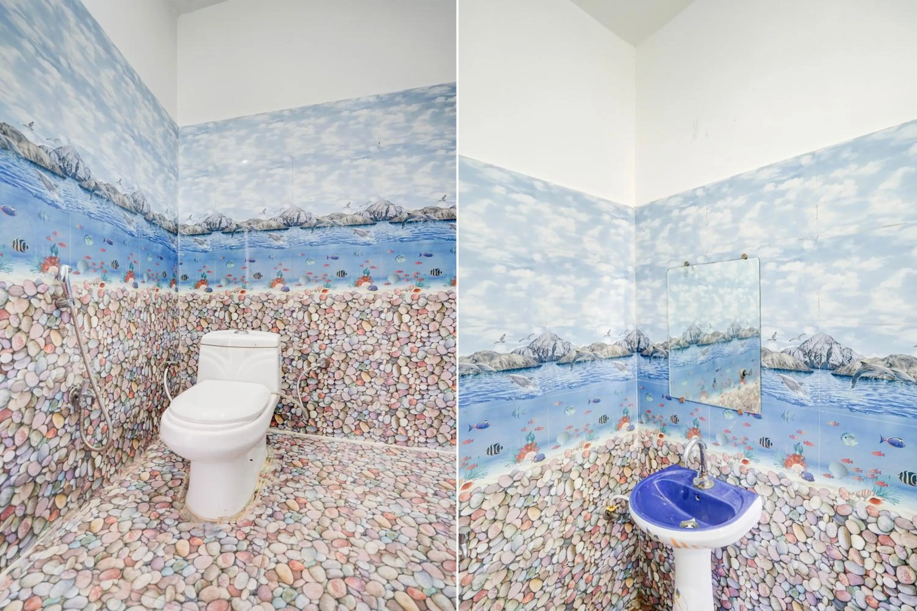 Bathroom in Hotel O Krishna Manu Palace