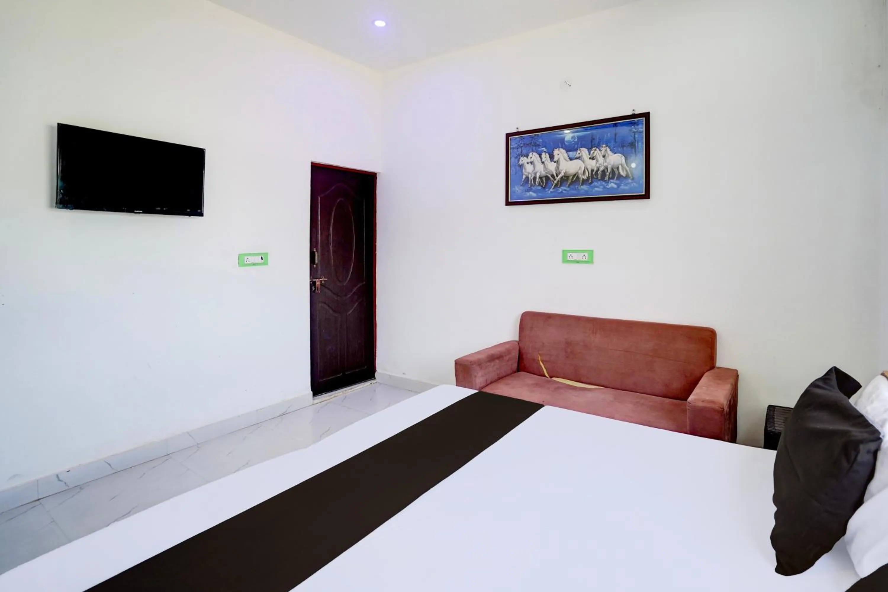 Bedroom, Bed in Hotel O Krishna Manu Palace