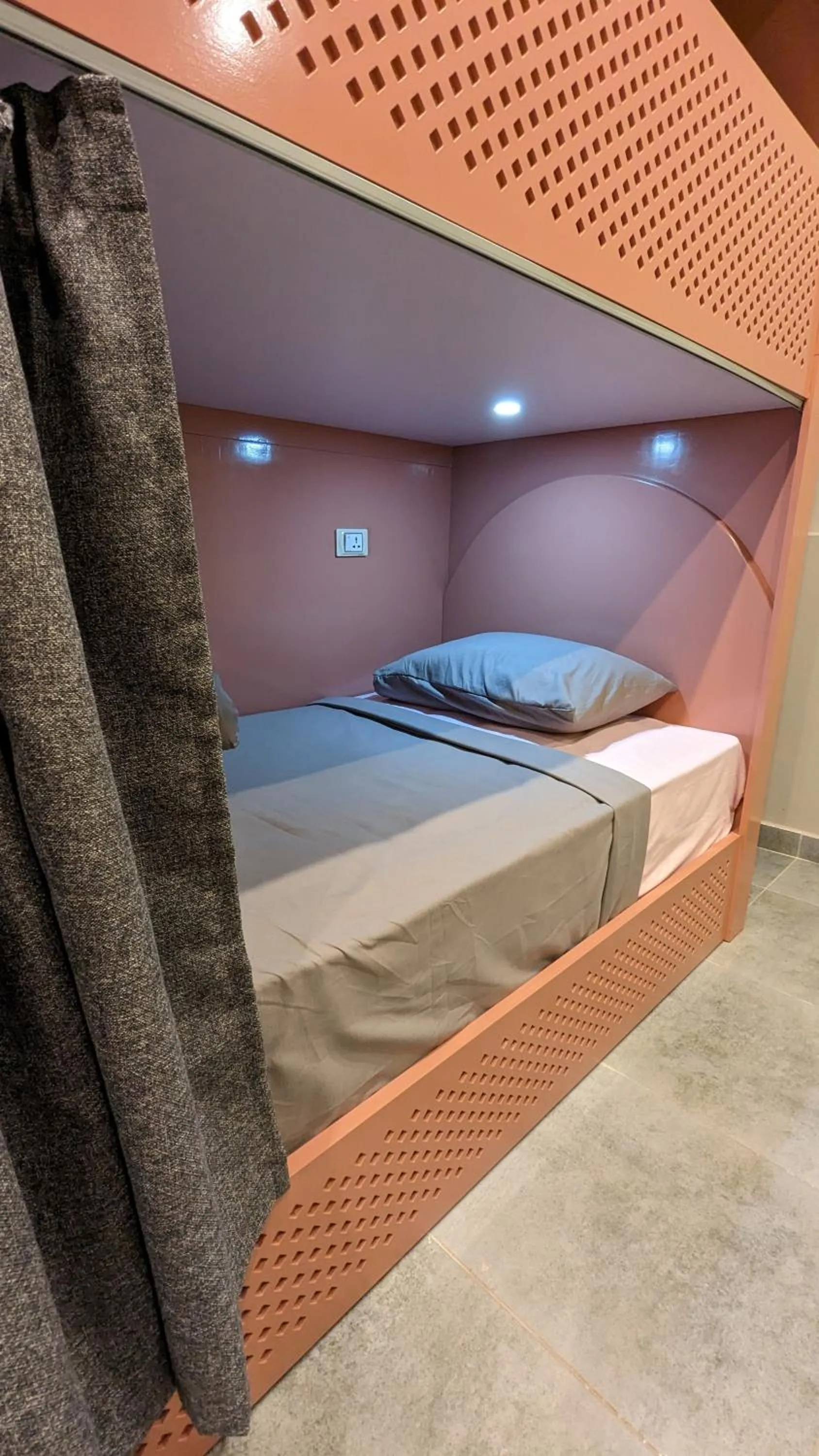 bunk bed, Bed in Bedcoin Hostel