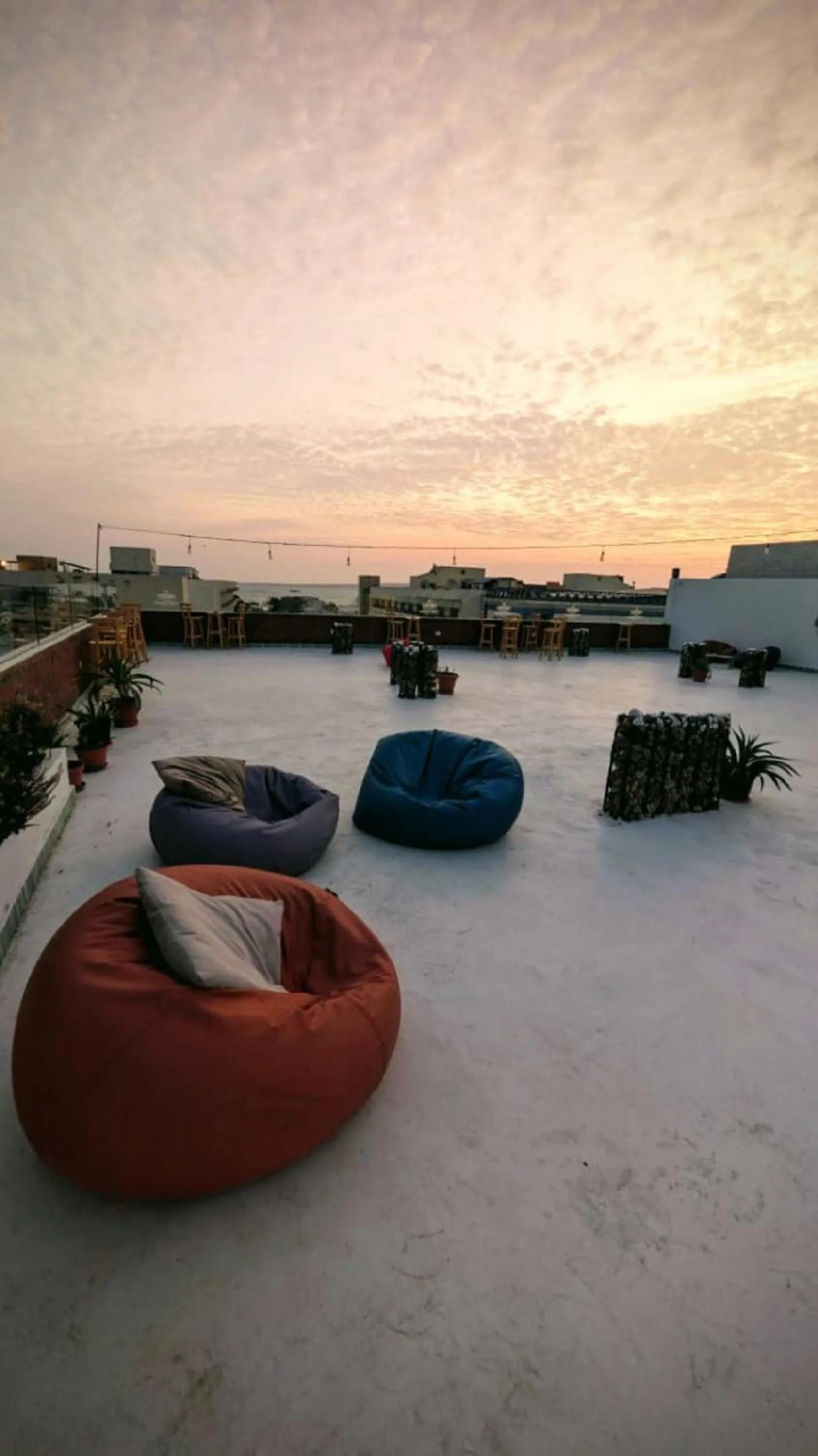 Balcony/Terrace in Bedcoin Hostel