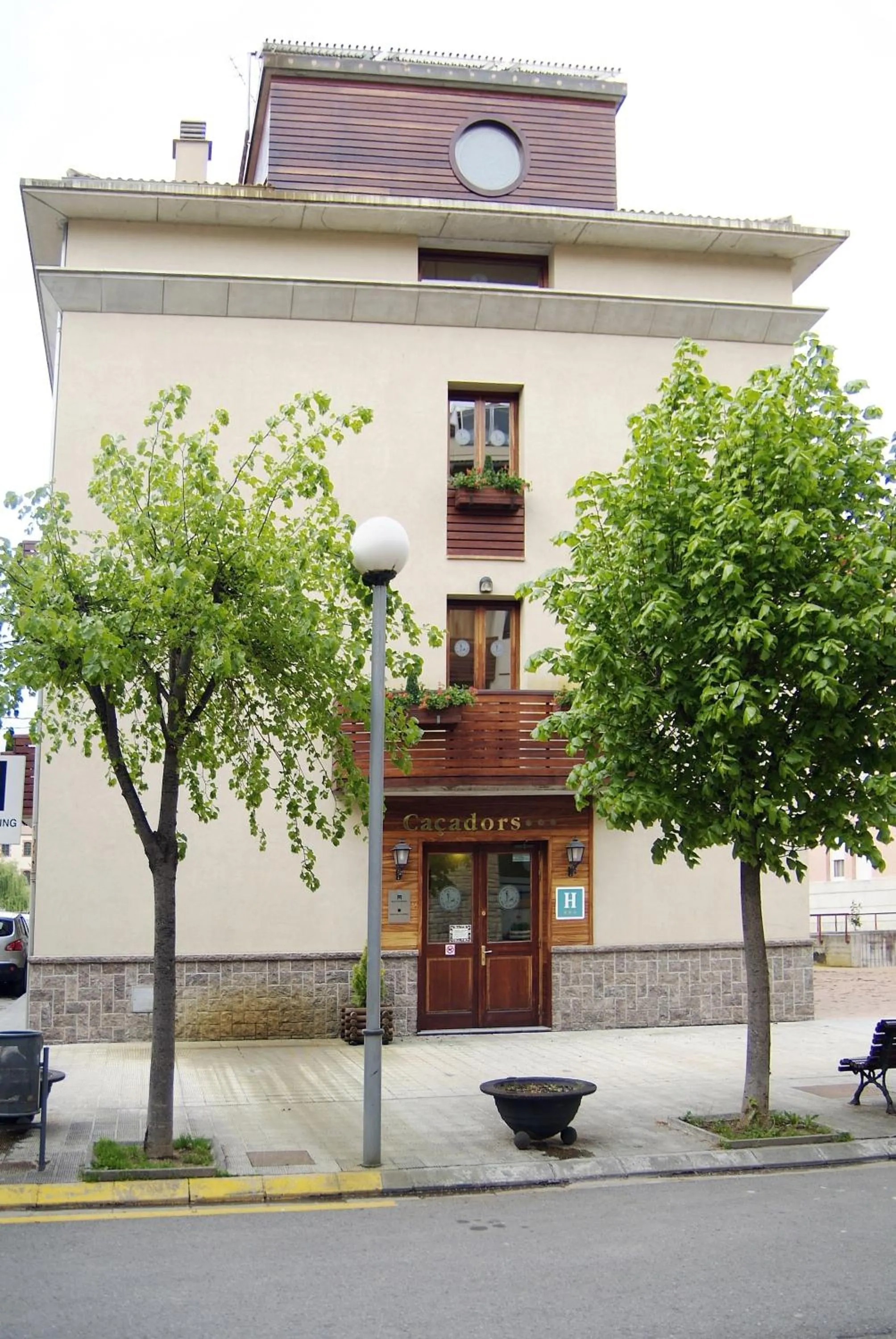 Facade/entrance in Hotel Els Caçadors de Ribes