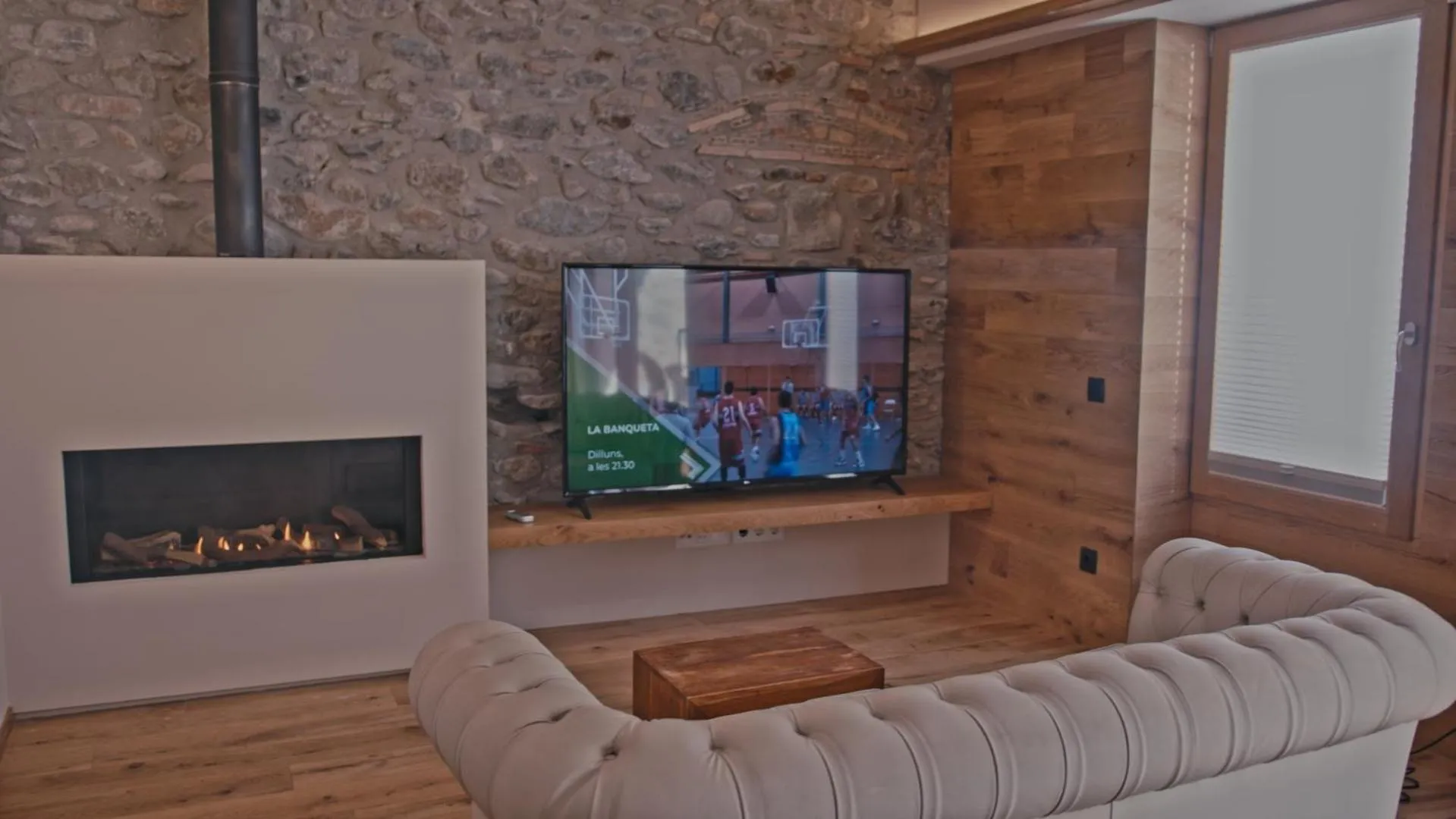 Living room in Hotel Els Caçadors de Ribes