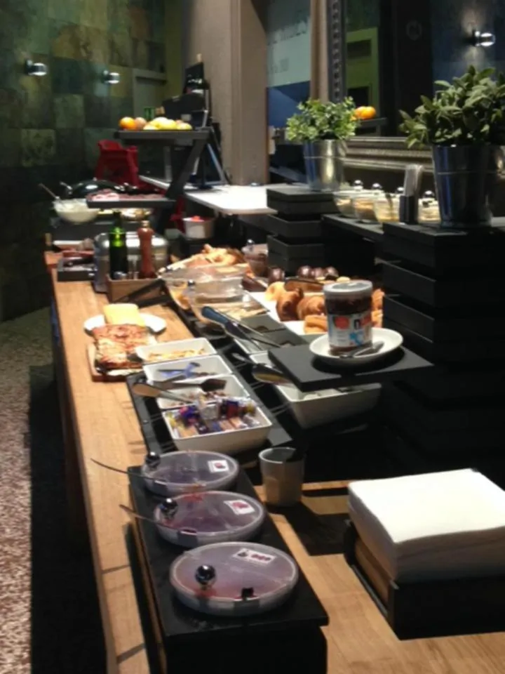 Buffet breakfast in Hotel Els Caçadors de Ribes