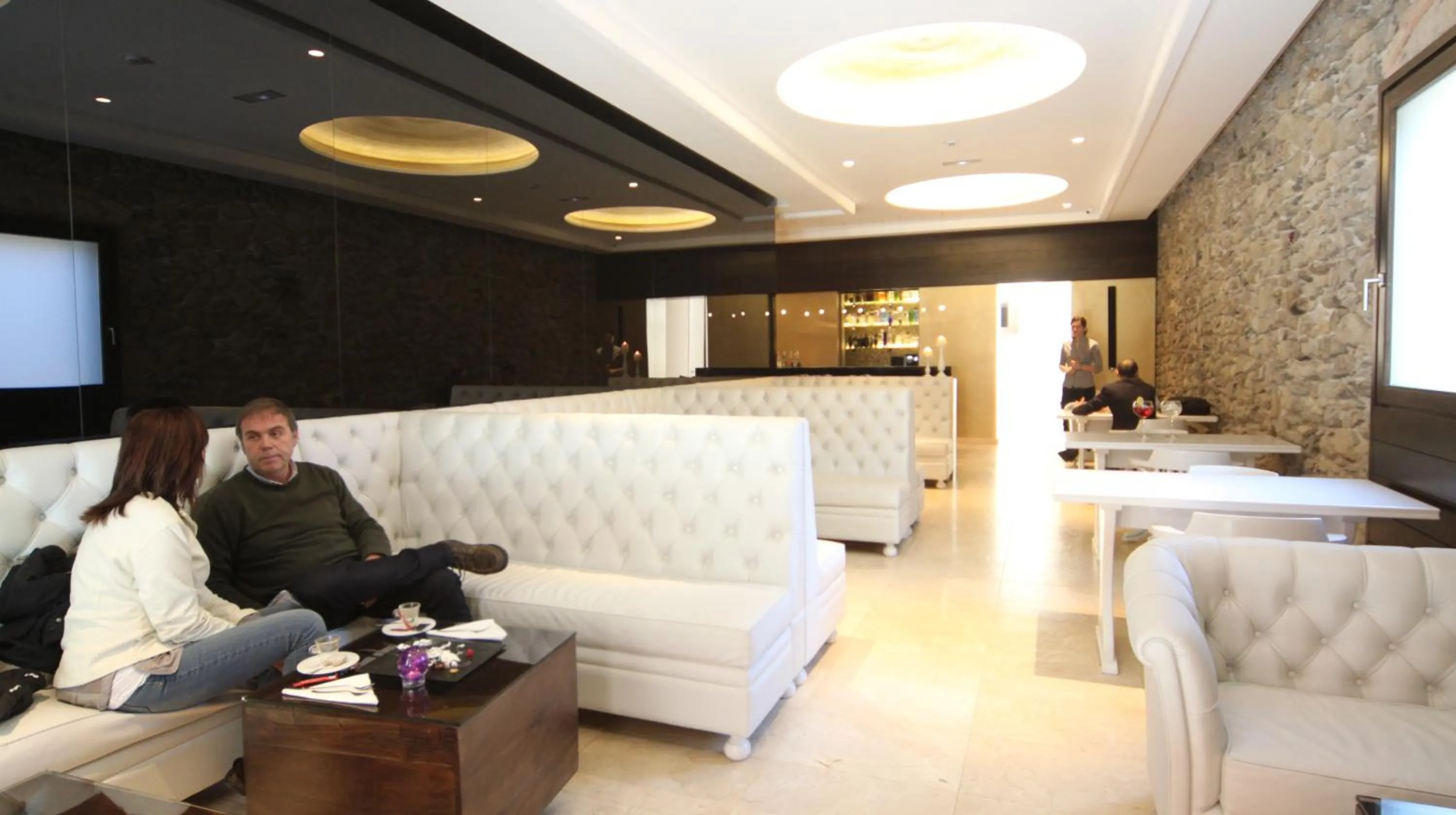 Lounge or bar in Hotel Els Caçadors de Ribes