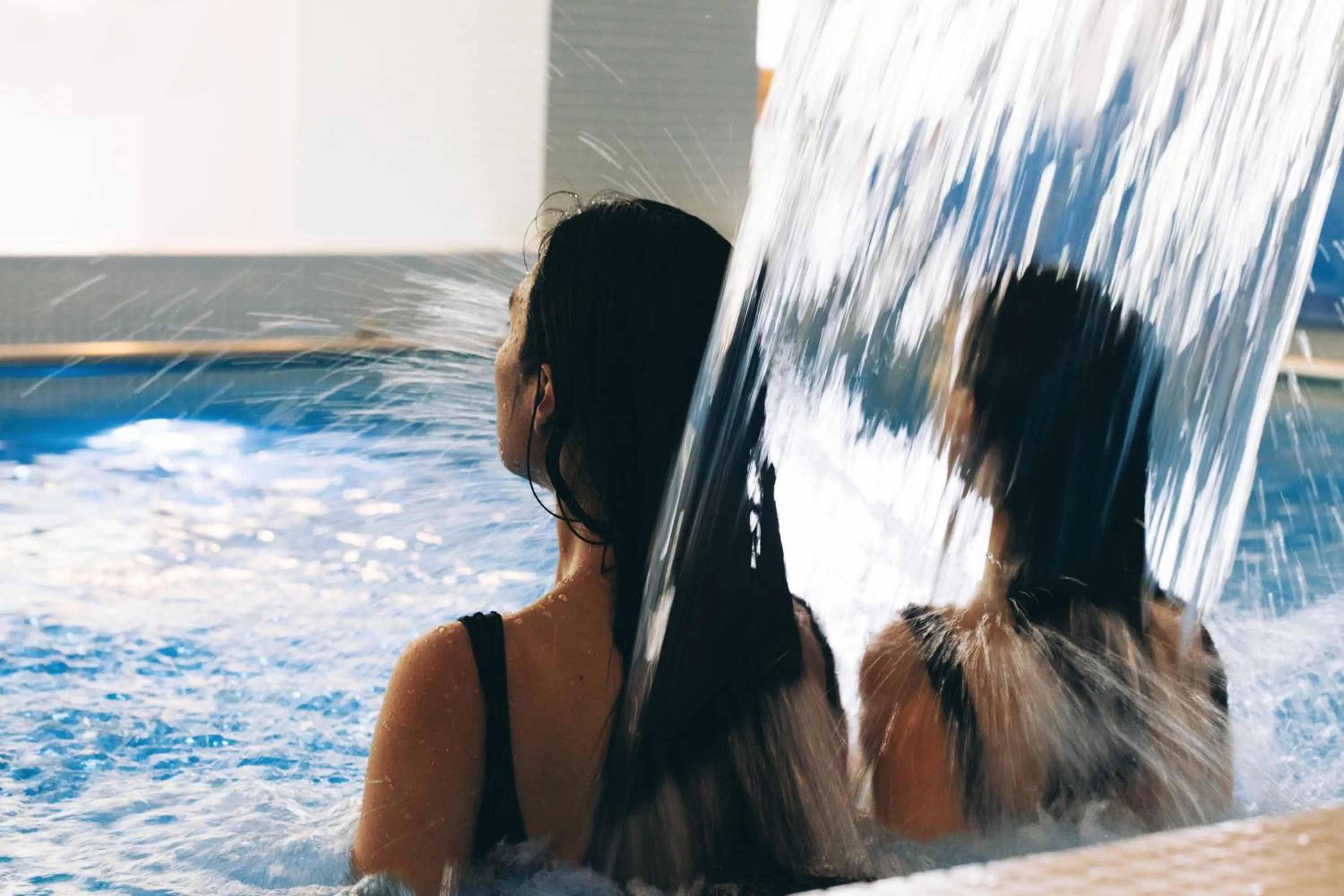 Hot Spring Bath in Hotel Caldas