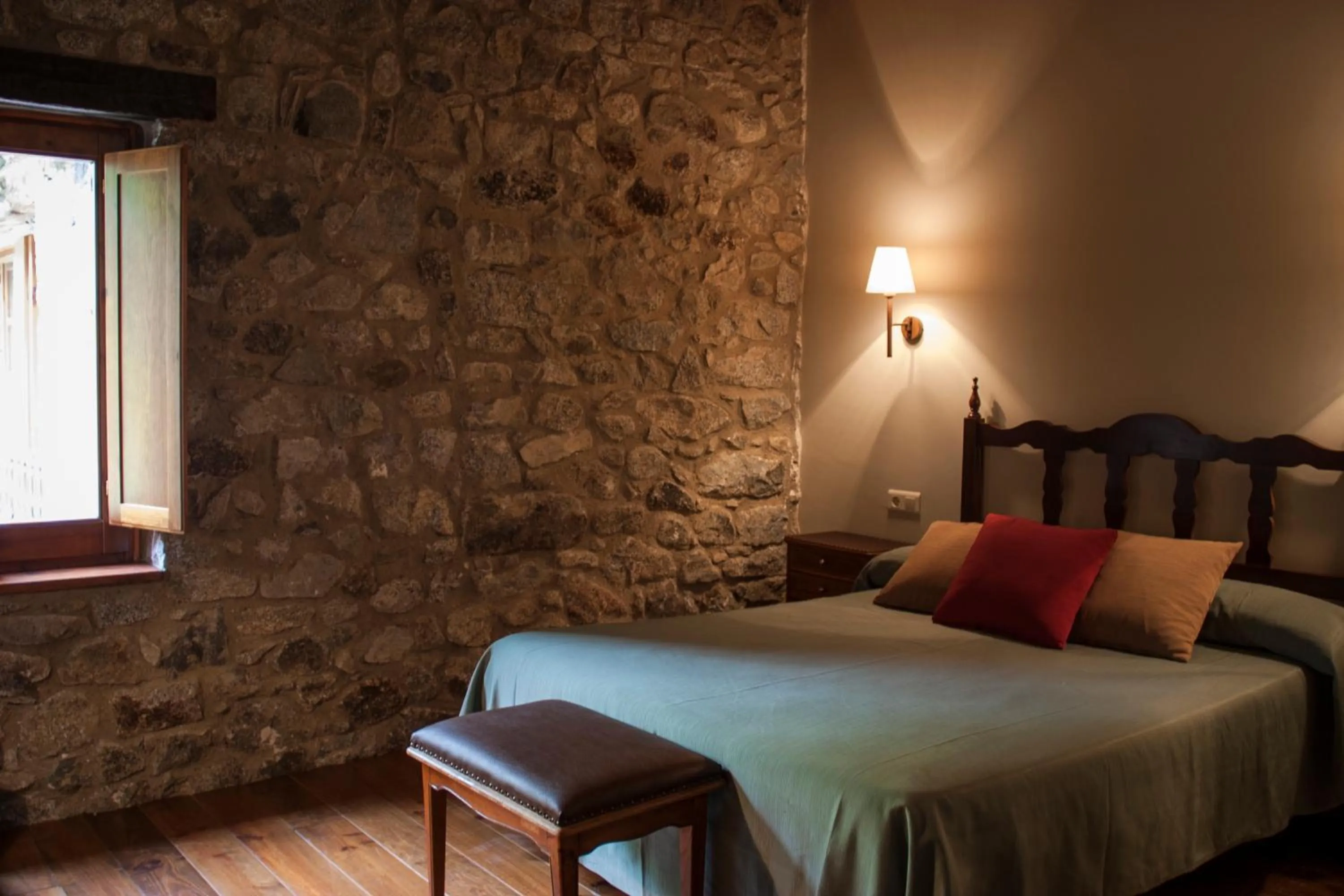 Bedroom, Bed in Hotel Caldas