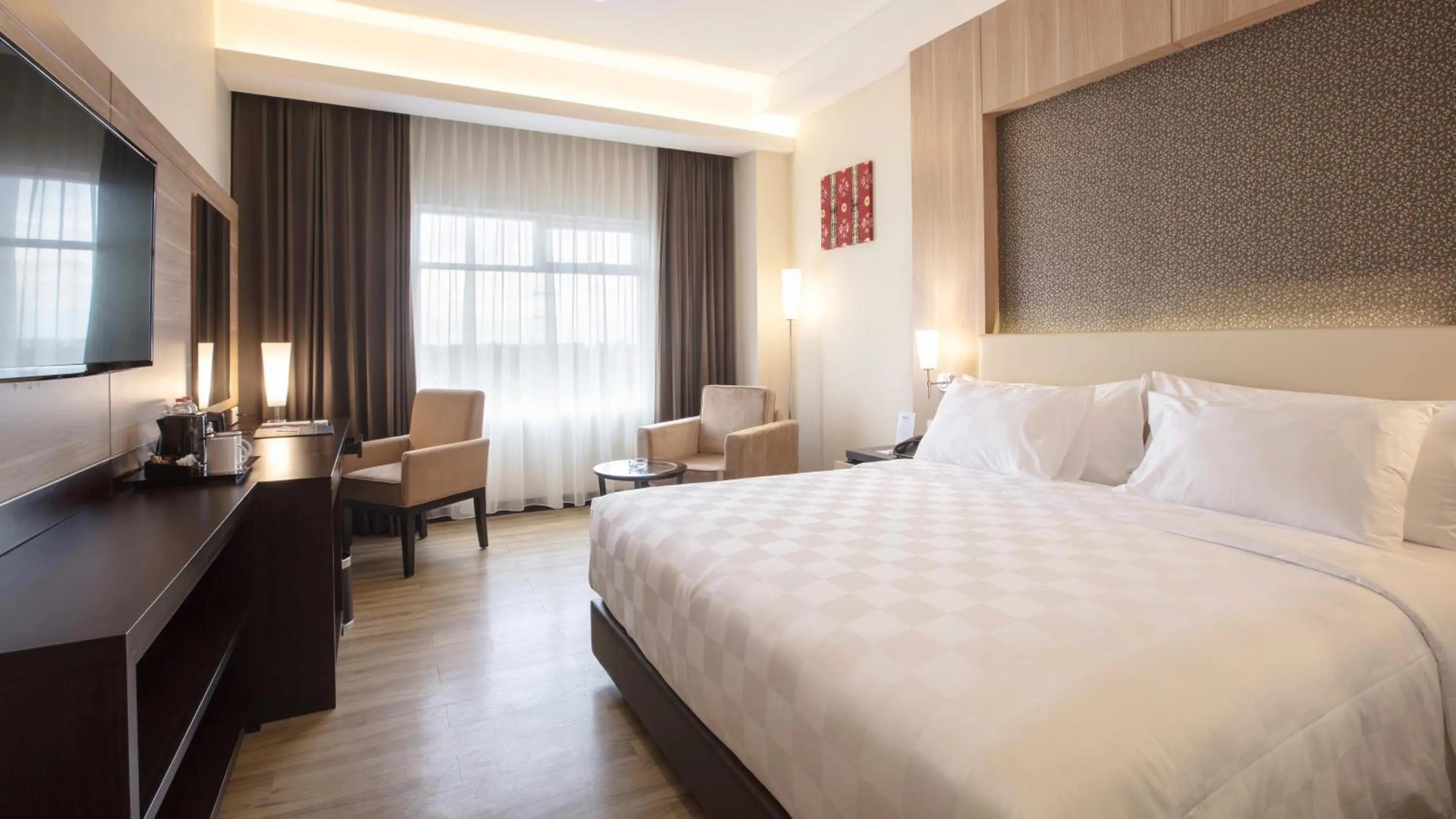 Bed in BEST WORLD KINDAI HOTEL