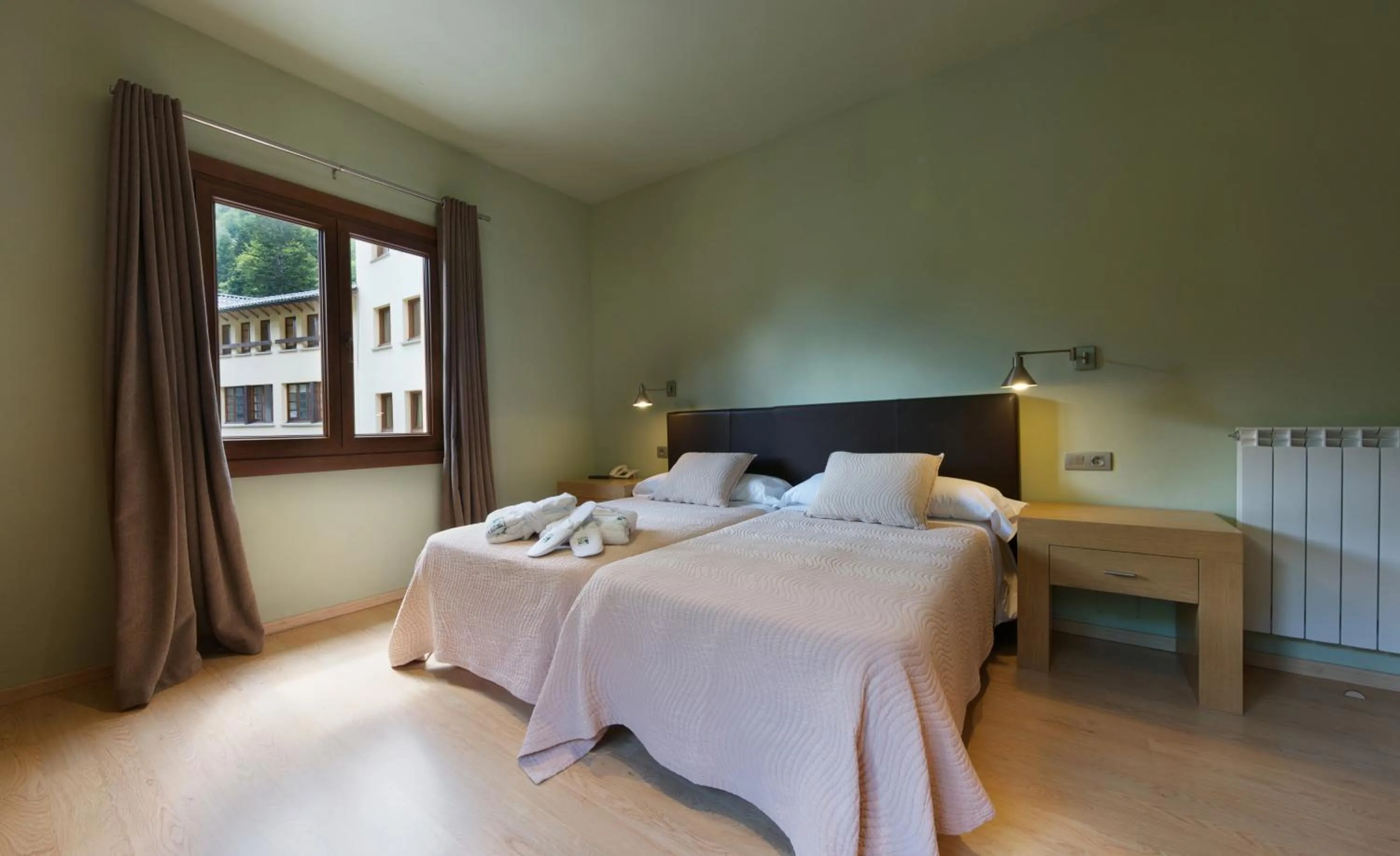 Bed in Hotel Manantial