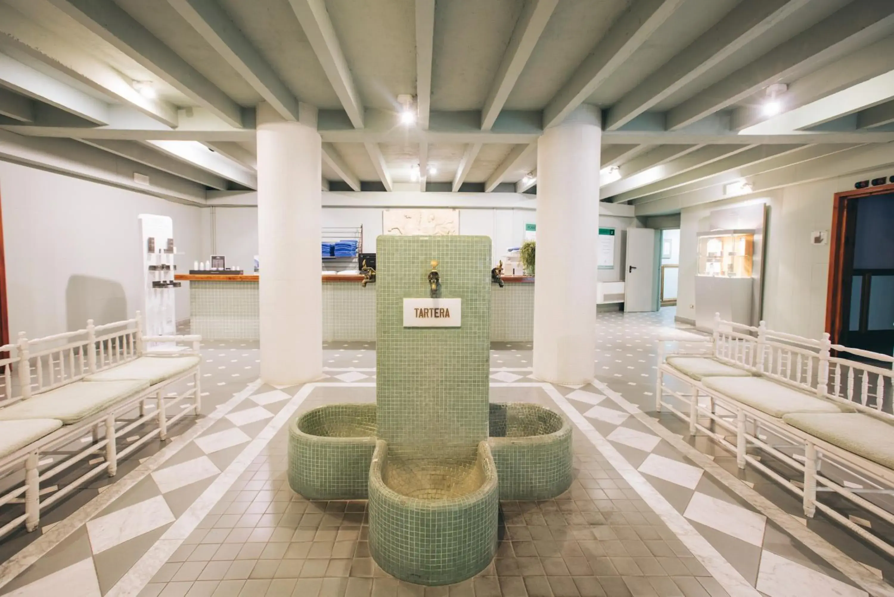 Lobby or reception in Hotel Manantial Lobby or reception in Hotel Manantial