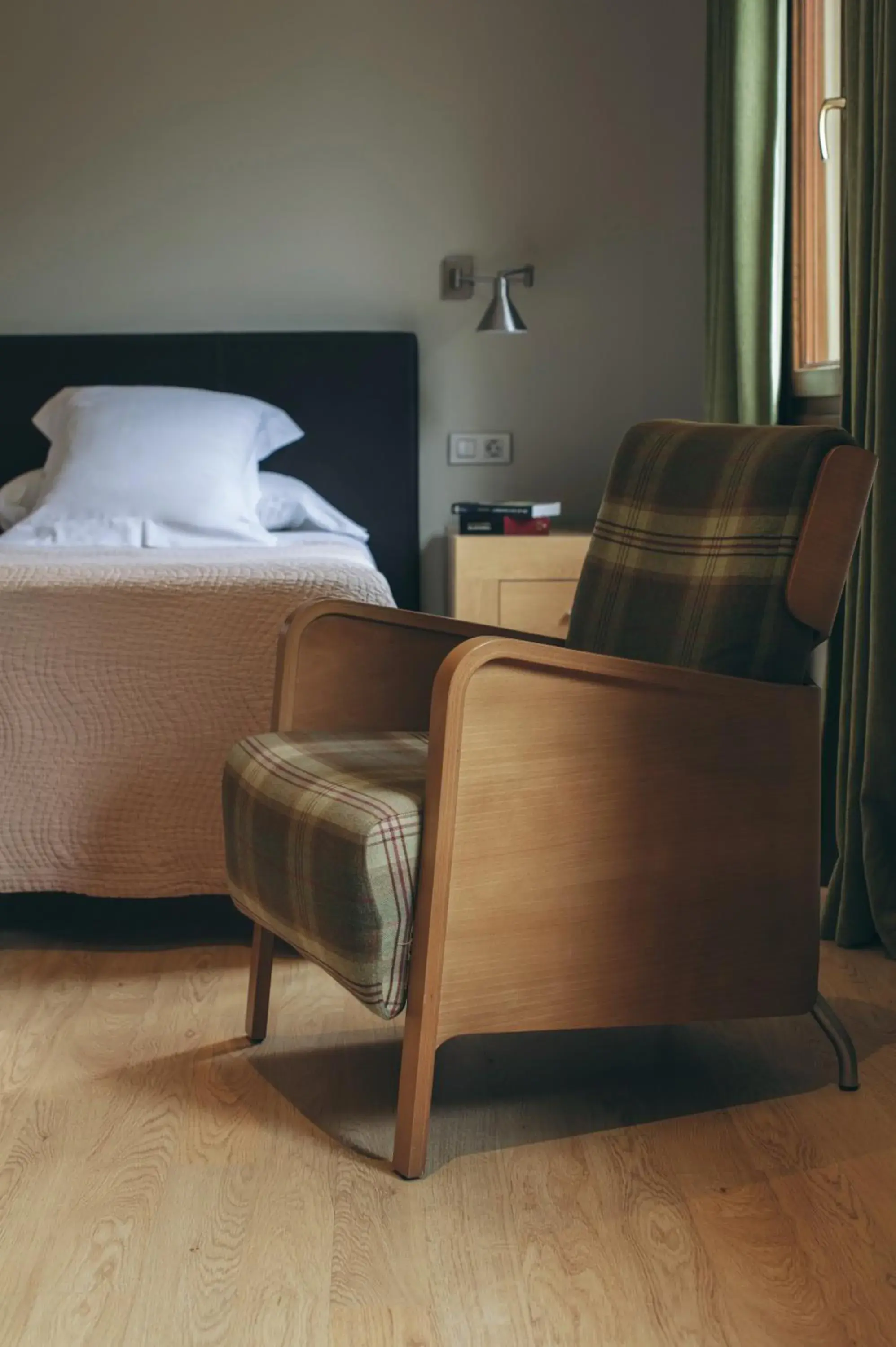 Decorative detail, Bed in Hotel Manantial Decorative detail, Bed in Hotel Manantial