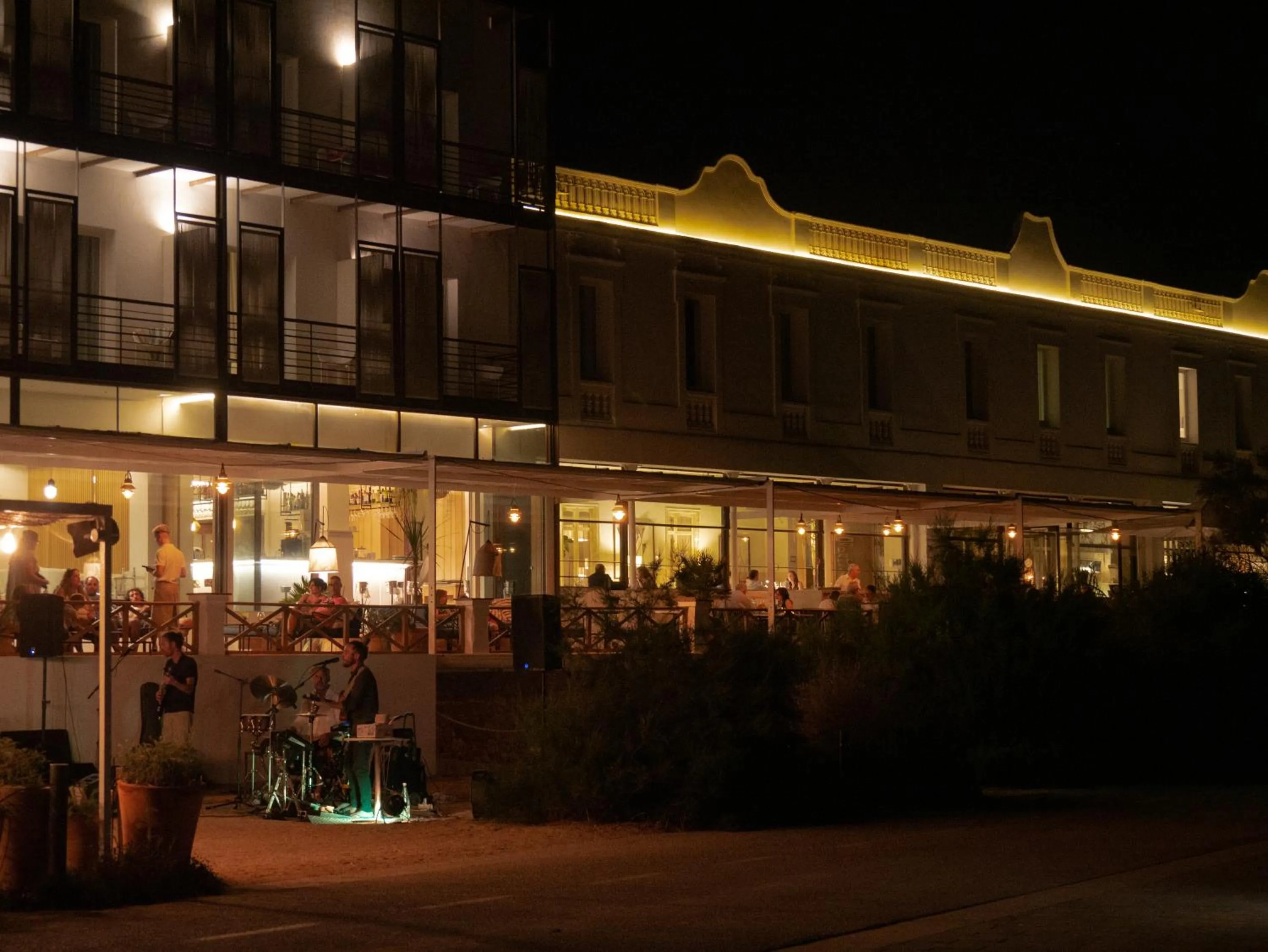 Night in Hostal Empúries