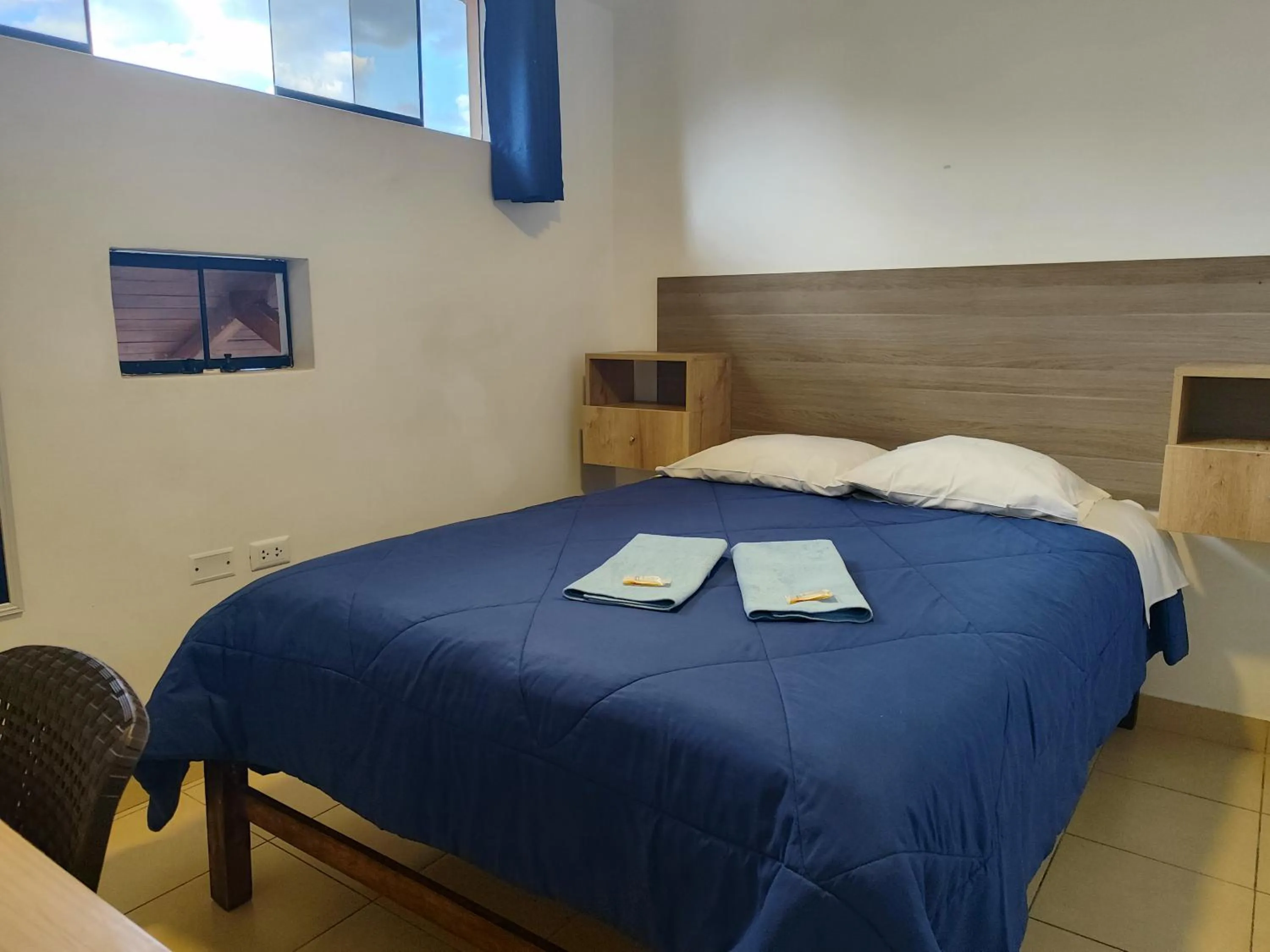 Bed in La Pascana Hospedaje