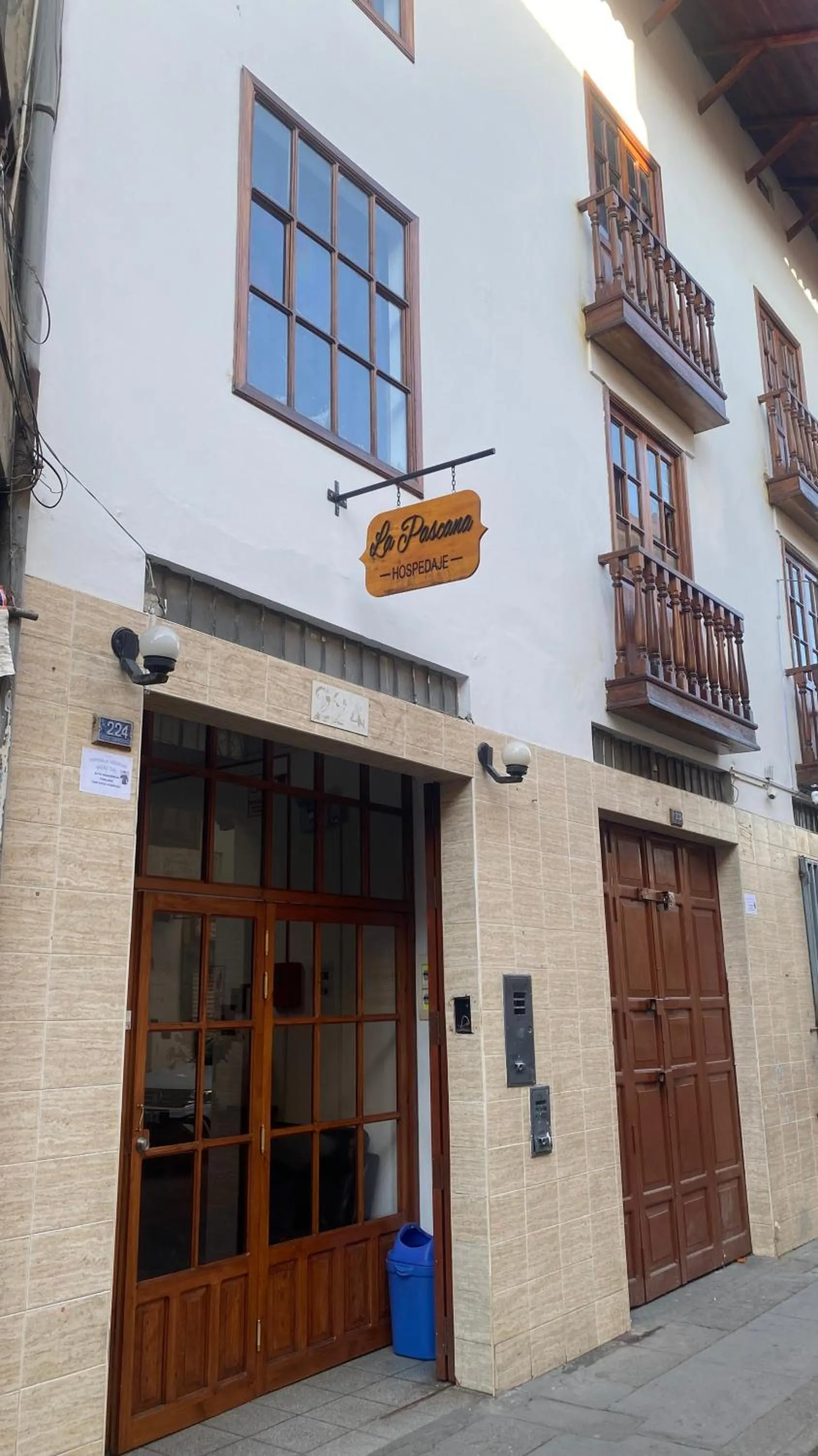 Property building in La Pascana Hospedaje