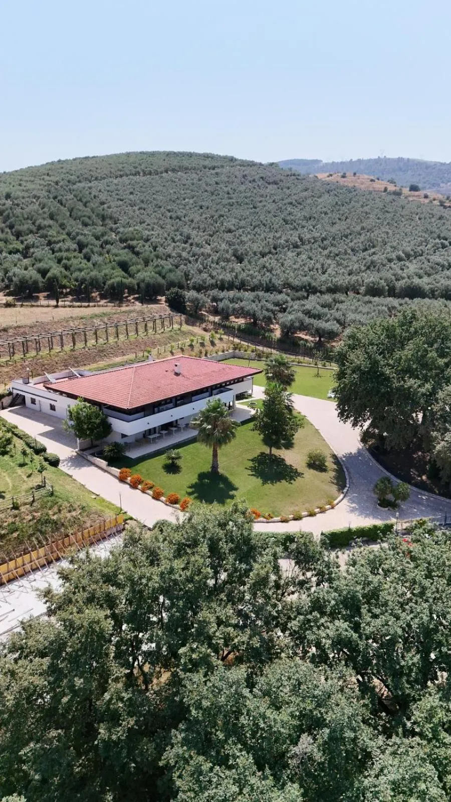 Bird's-eye View in ARIA - Villa di Campagna